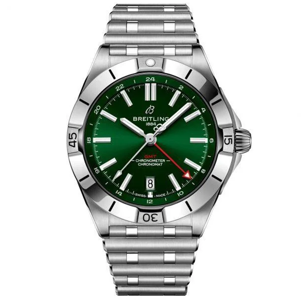 정**님 고객요청상품 - 브라이틀링 크로노맷 오토매틱 GMT 그린 40mm