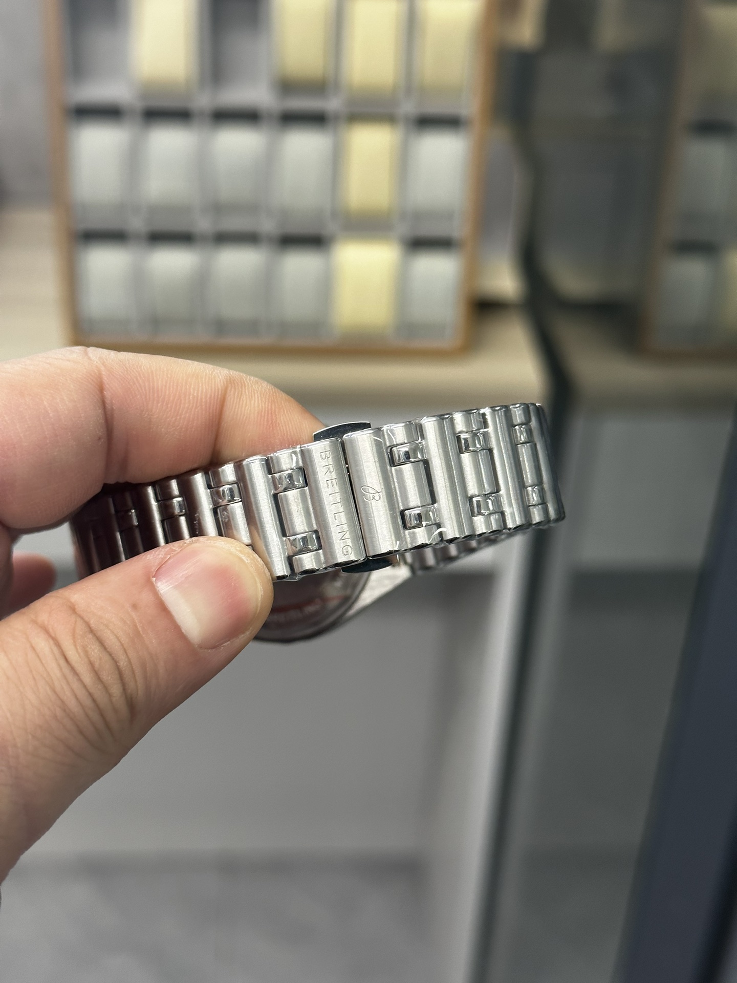 정**님 고객요청상품 - 브라이틀링 크로노맷 오토매틱 GMT 그린 40mm