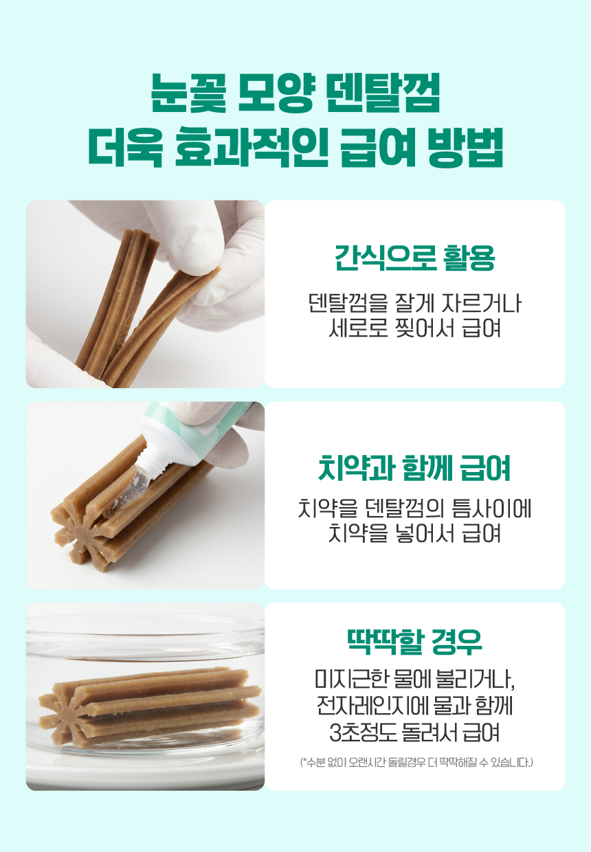 벨라맥스 SBS TV 동물농장 수의사 강아지 덴탈껌