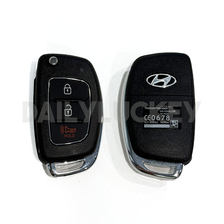 현대 3버튼 스마트키 (HOLD 기능 포함)