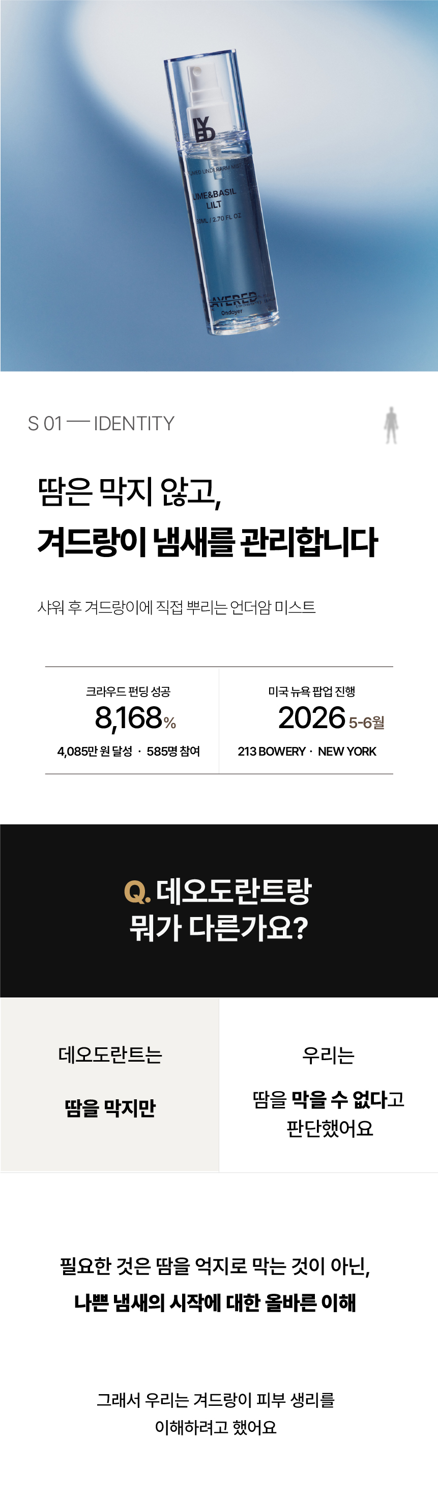 퍼퓸 언더암 미스트 기프트 세트 (4개)