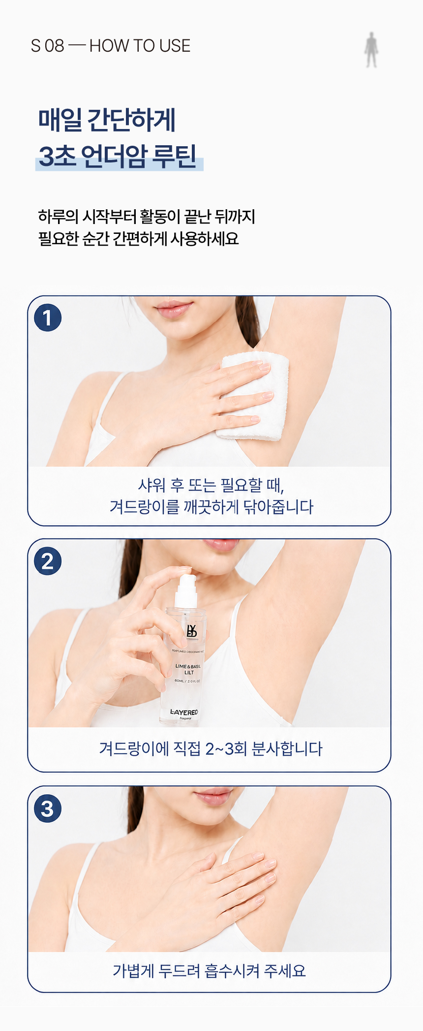 퍼퓸 언더암 미스트 기프트 세트 (4개)