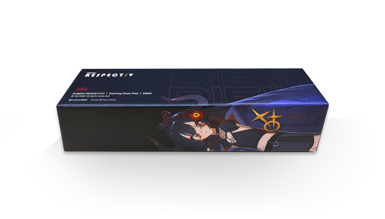 DJMAX アーティスト・ダインのキャラクター デスクマット