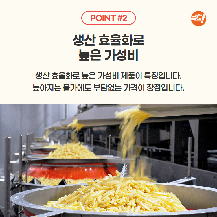 탑차배송 스킨온크런치12mm 에코프로스트 벨기에 감자튀김 3박스