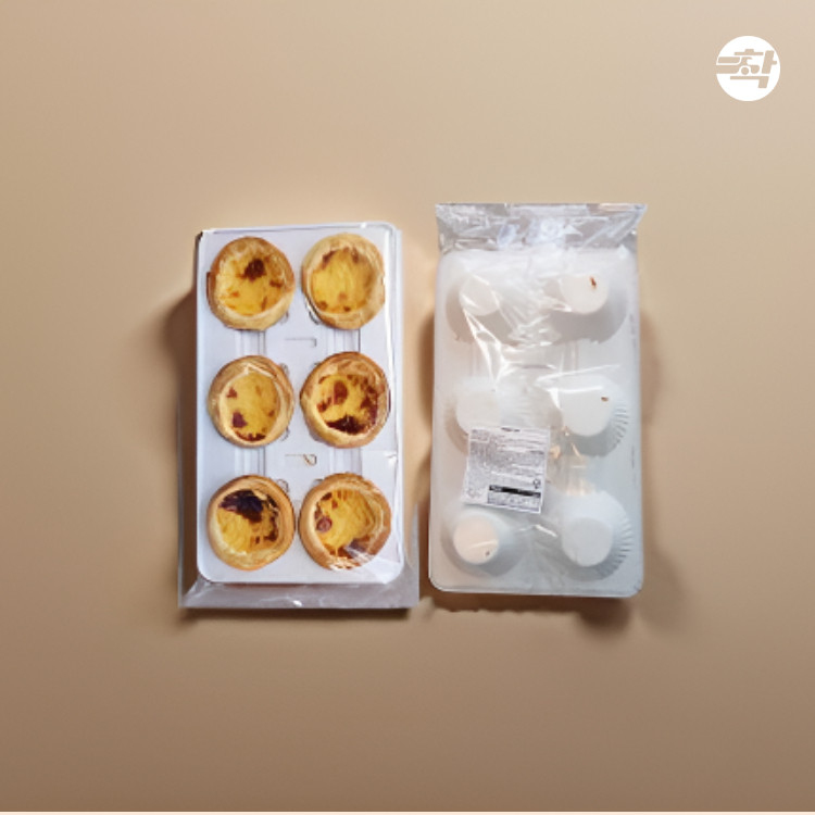 24겹 바삭한 페스츄리 달콤한 커스타드 에그타르트