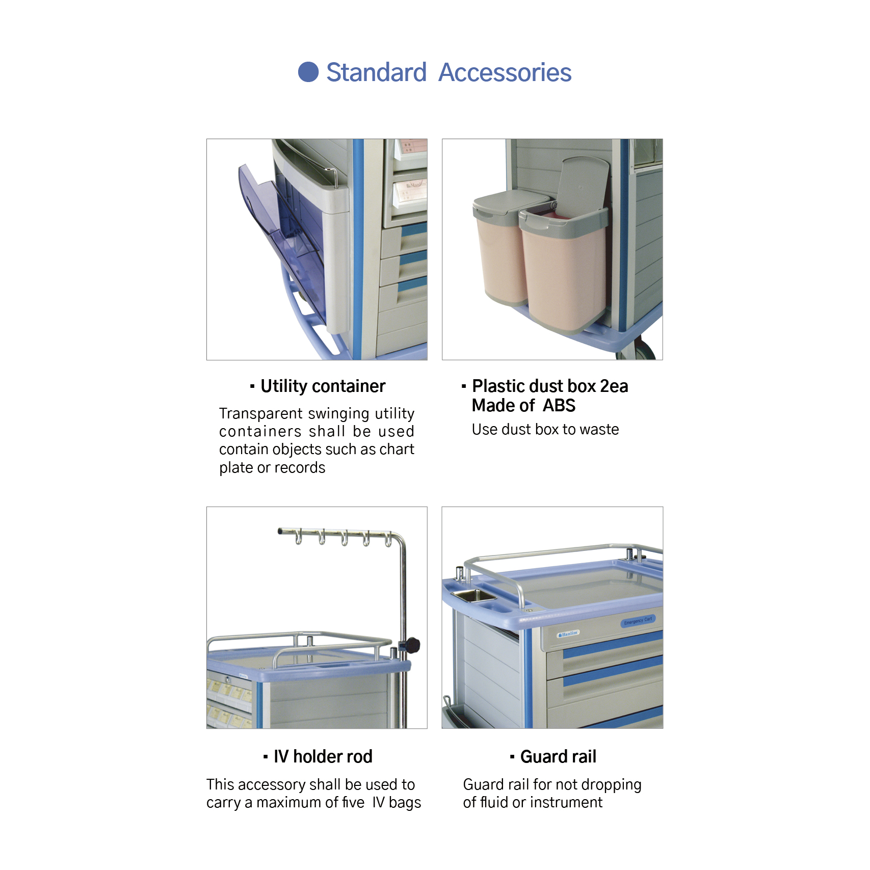 Medication Cart (Cassette Type) 주한림의료기