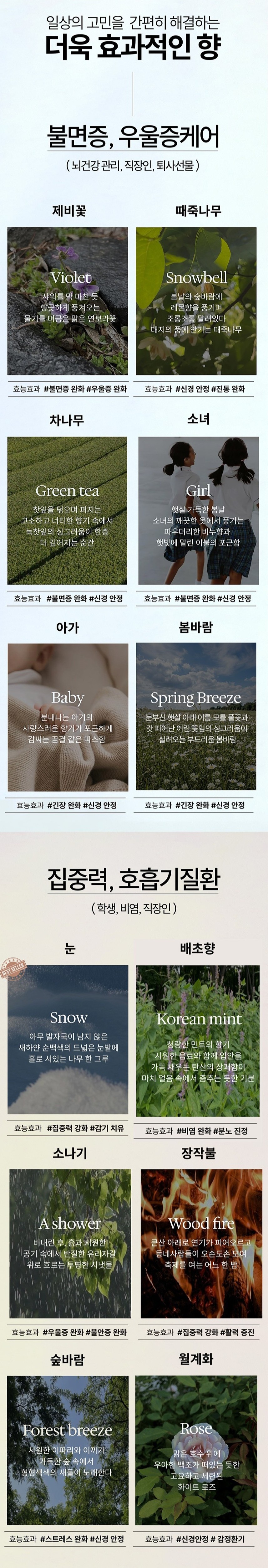 회원 50% [마음응급KIT] 후각치유 인헤일러 & 바디미스트 - 써프라이즈 썸머펀딩 7.27~8.9