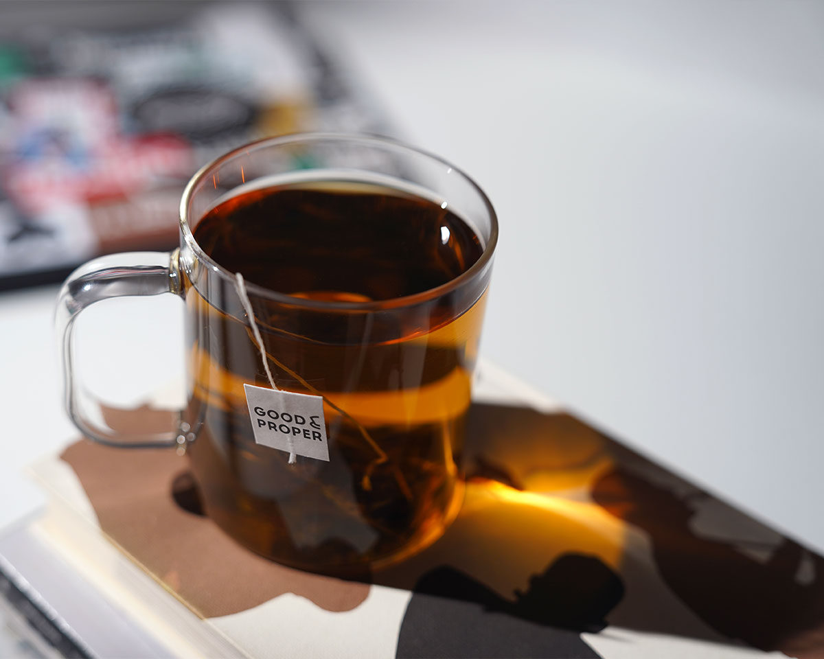 따뜻하게, 차게 마셔도 맛있는 페퍼민트티