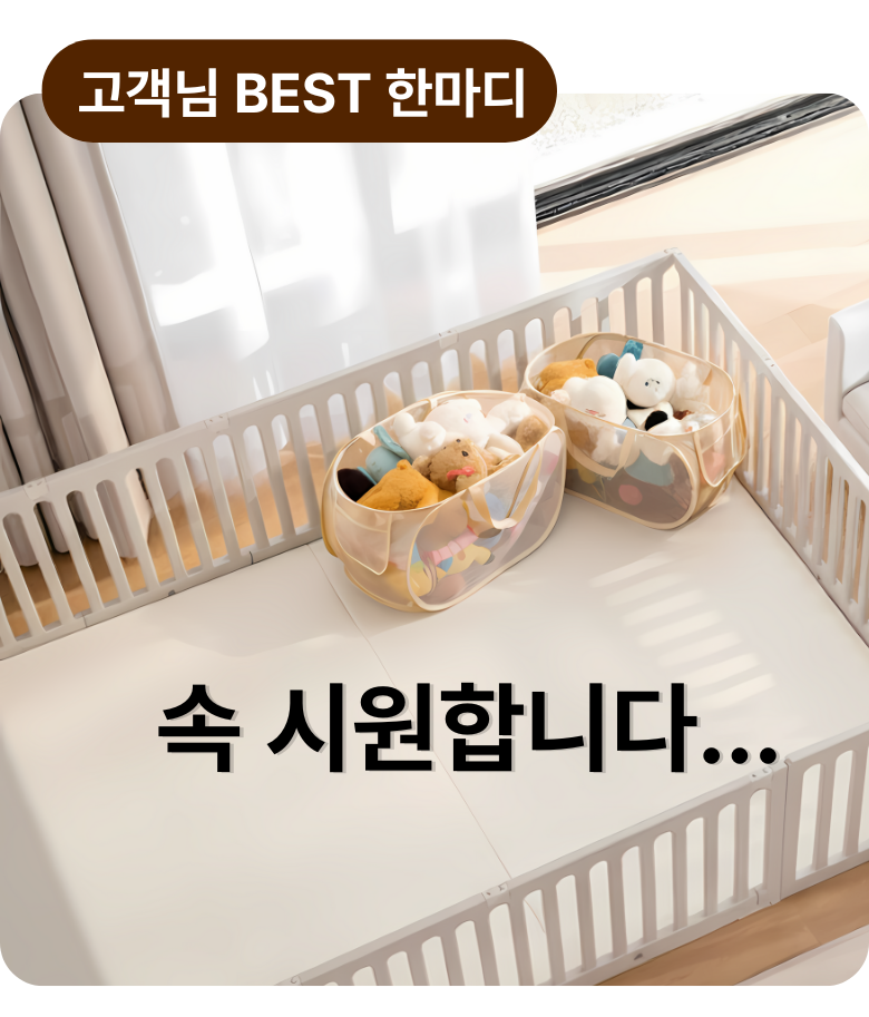 올위듀 초간편 튼튼한 접이식 대용량 장난감 정리함