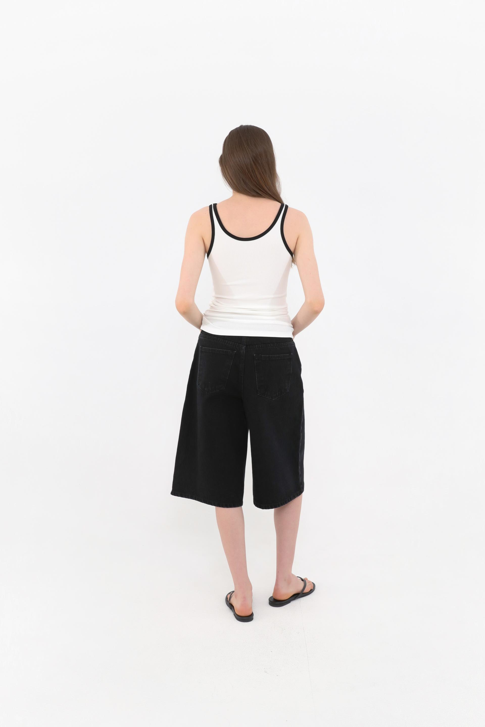 1960 Bermuda Denim [Black]