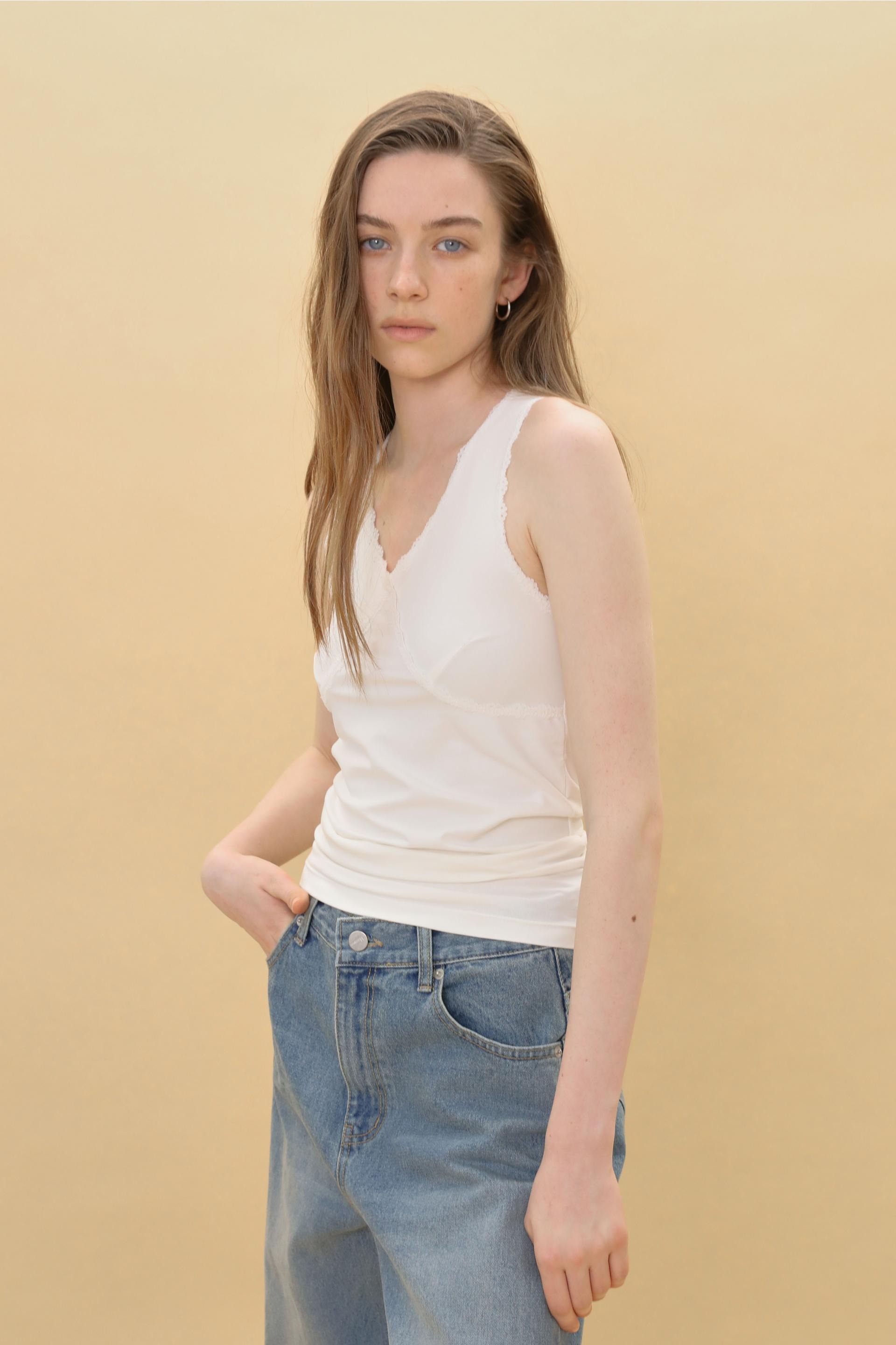 Eto Lace Sleeveless [Ivory]