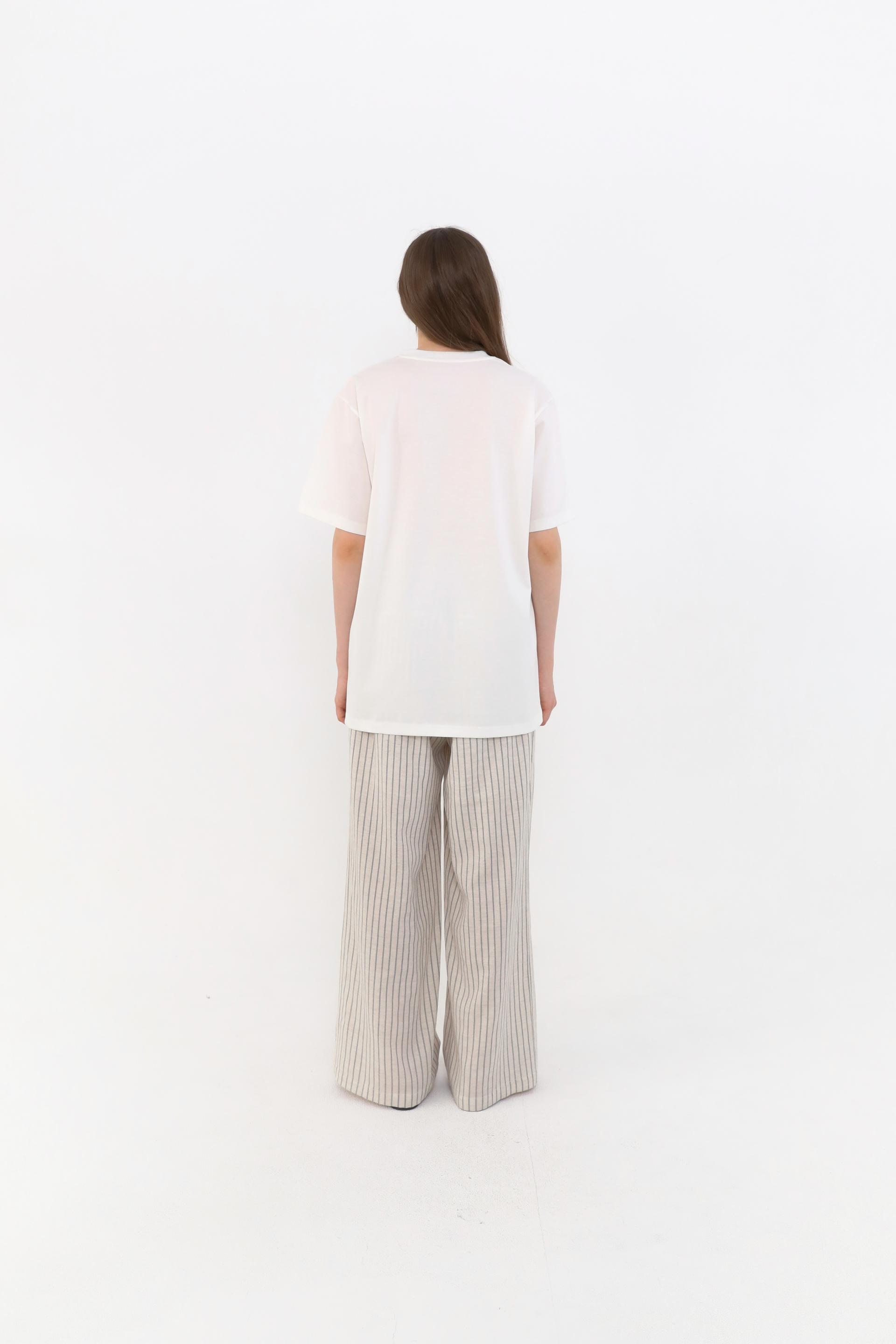 Carla X Horse Drawing T-Shirt [Ivory]