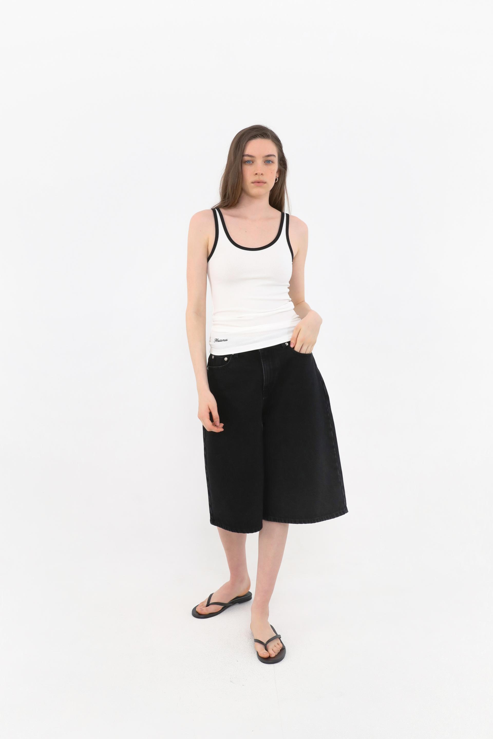 1960 Bermuda Denim [Black]