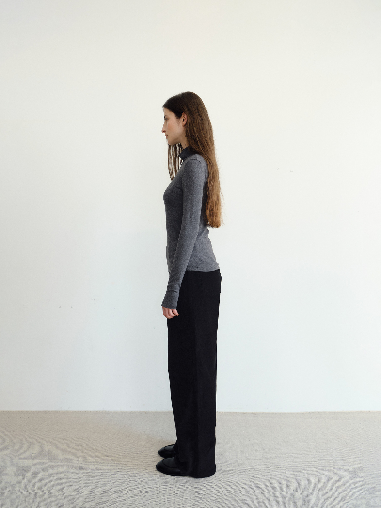 Roven Wool Turtleneck [Gray]