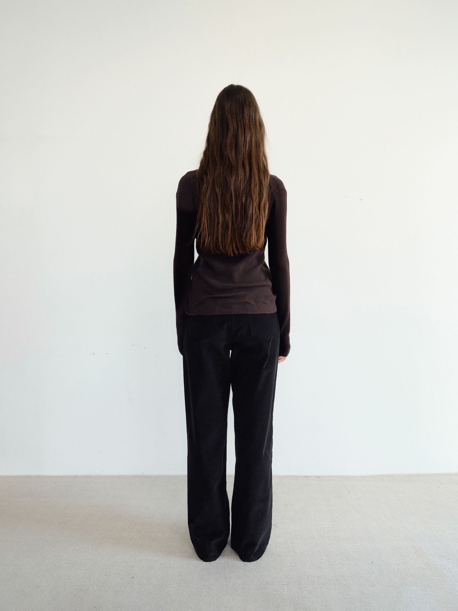 Hale Henley Knit [Brown]