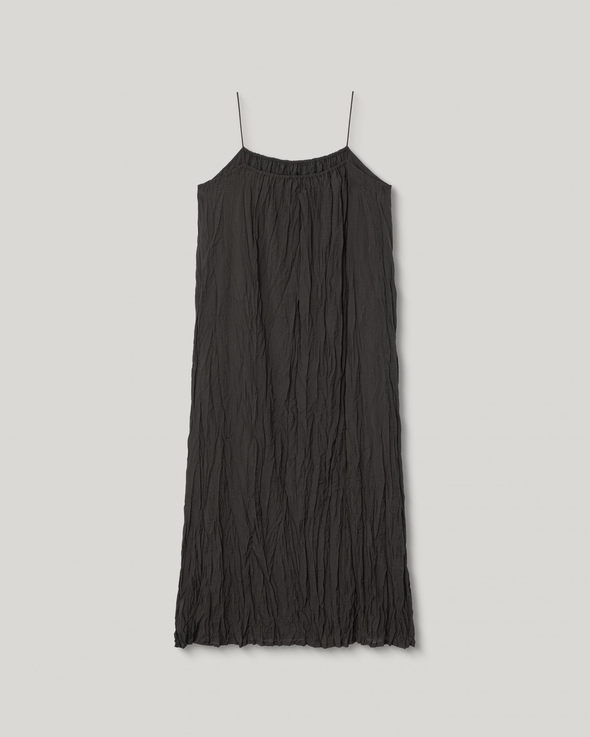 Maren Twist Scarf Dress [Brown]