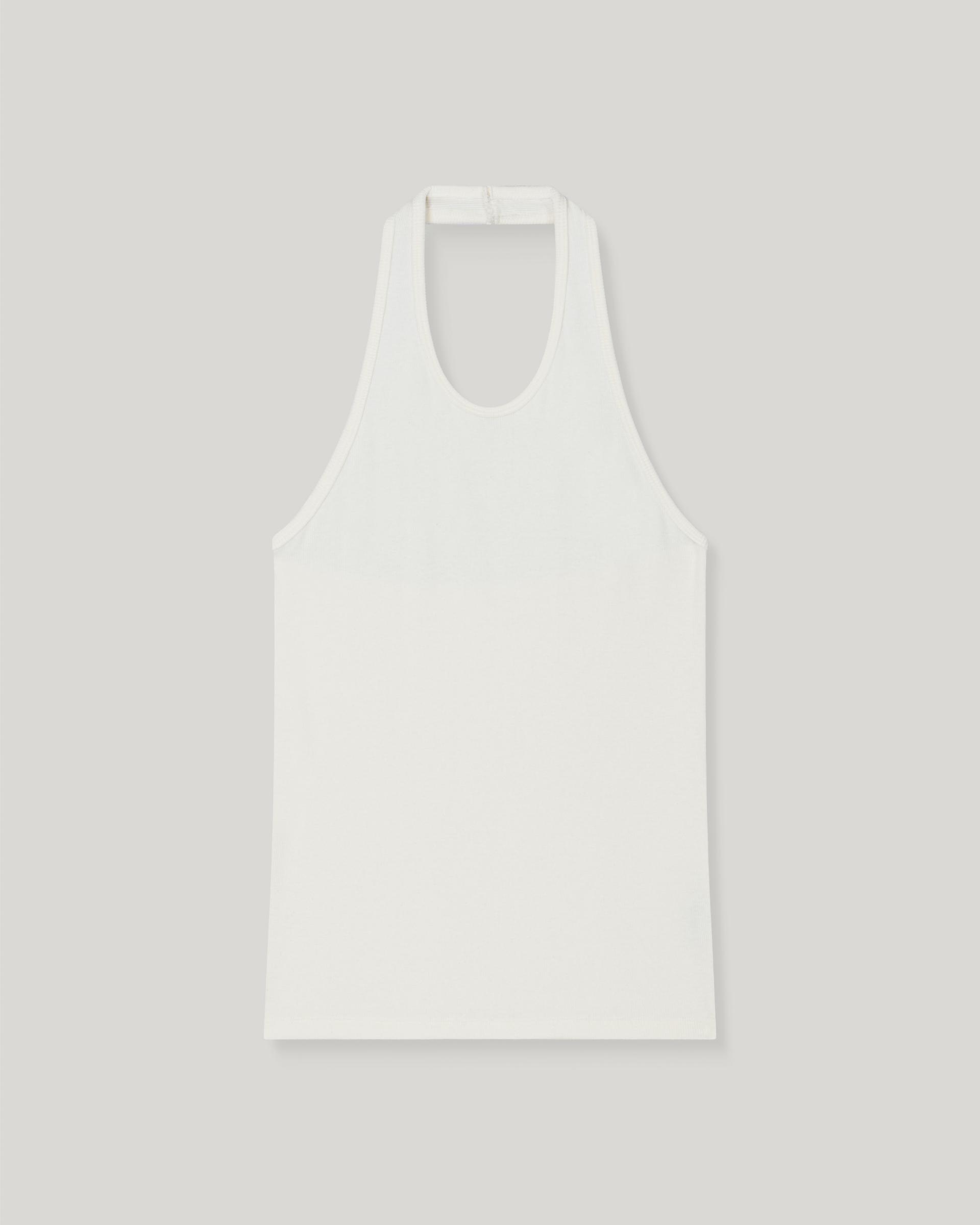 Loop Halter T-shirt [Ivory]