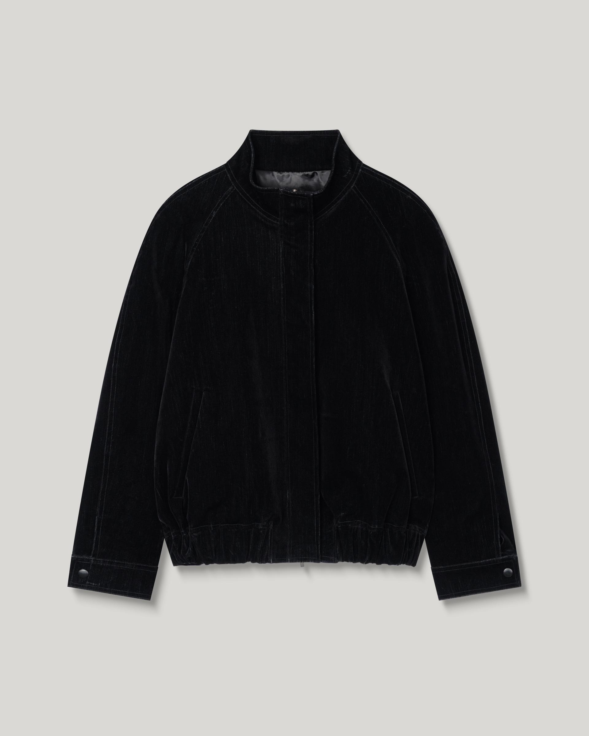 Walker Velvet Blouson [Black]