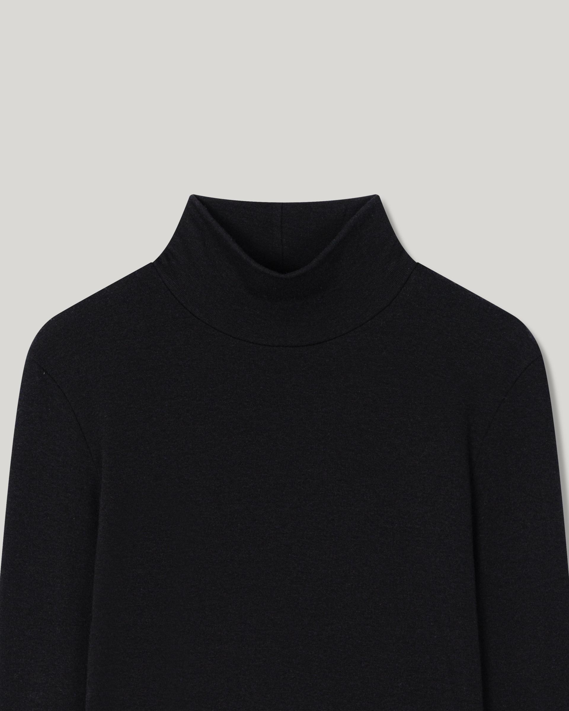 Roven Wool Turtleneck [Black]