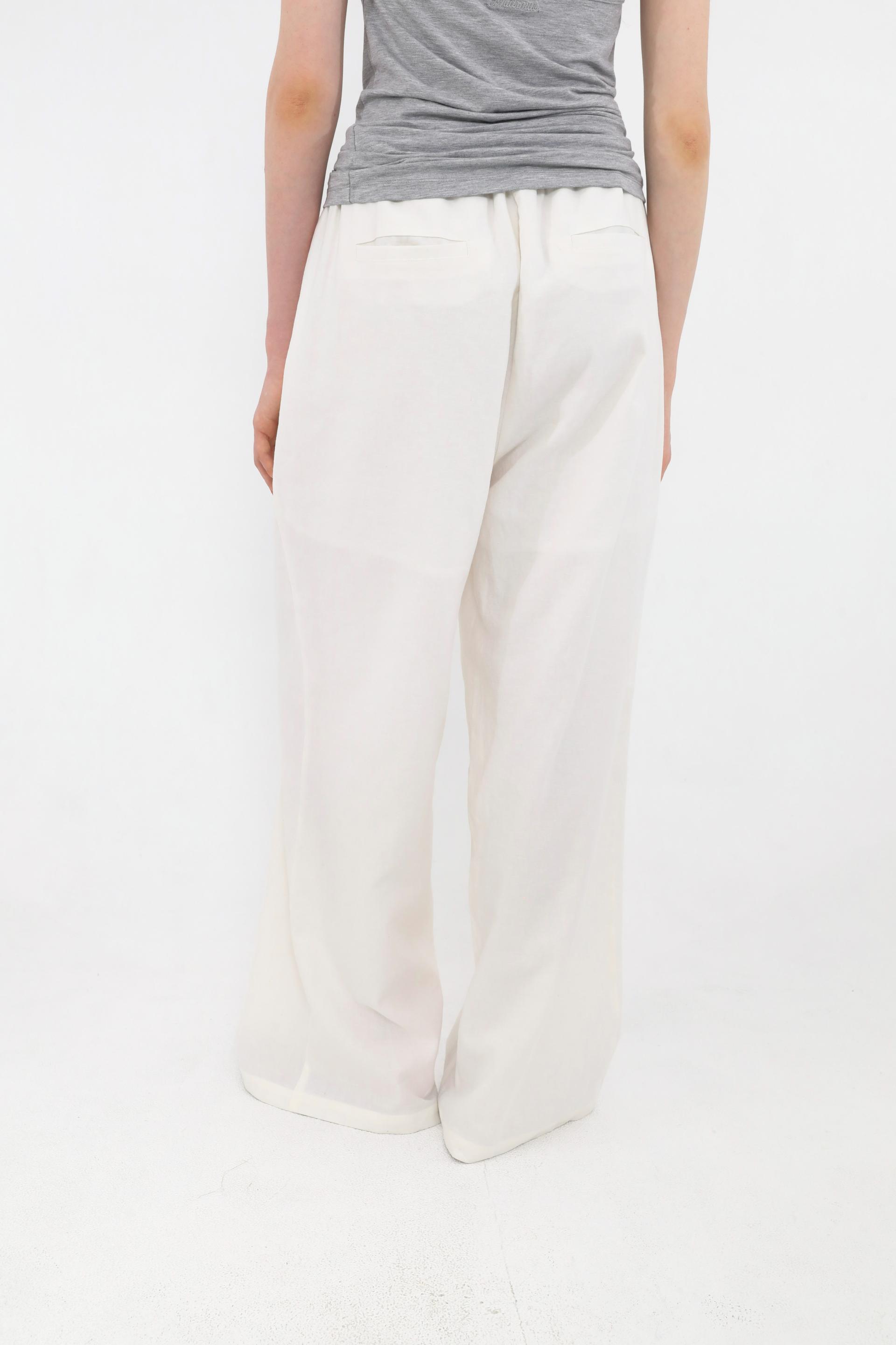 Kairo Linen Pants [Ivory]