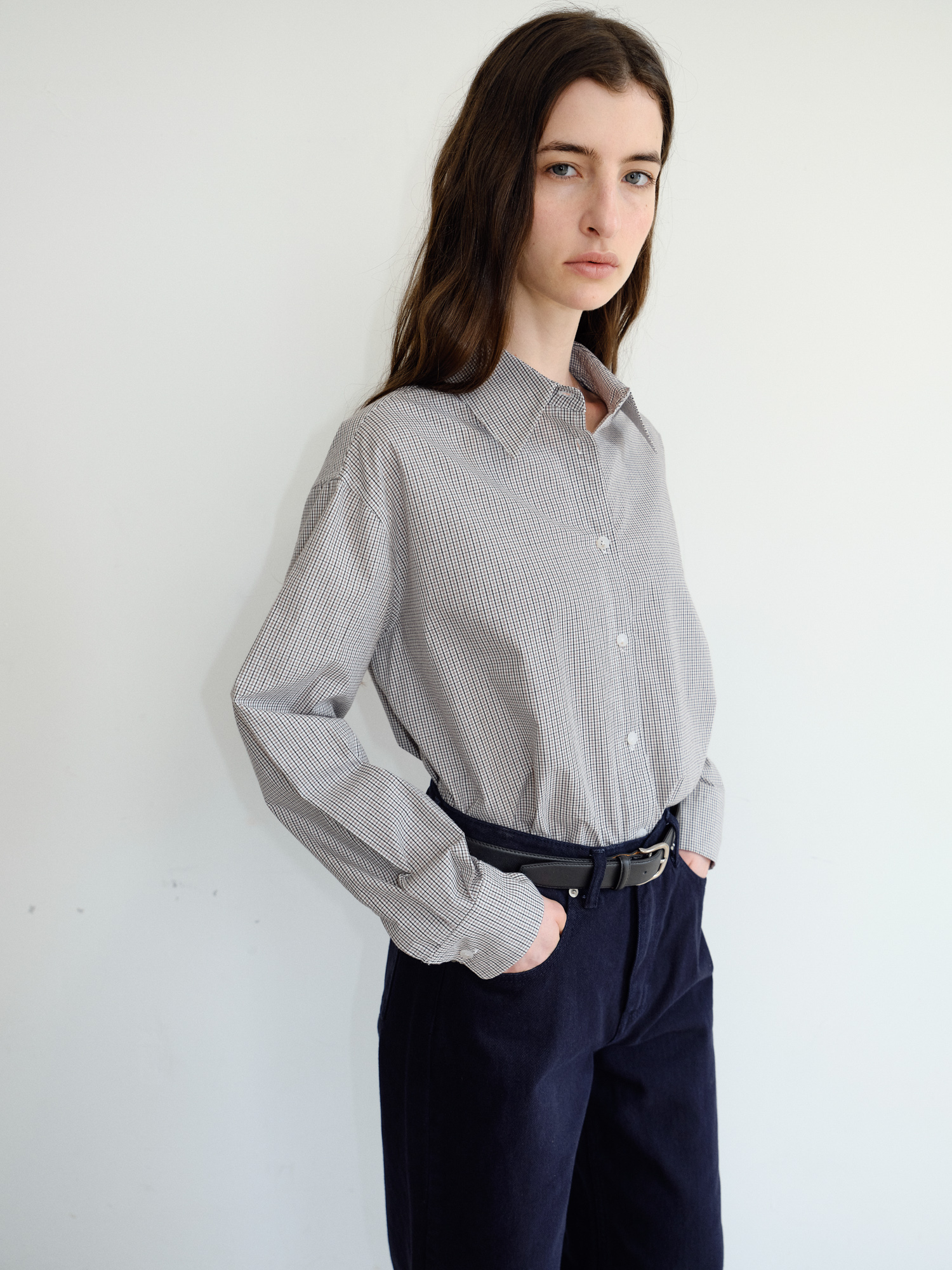 Rivoli Check Shirt [Beige]