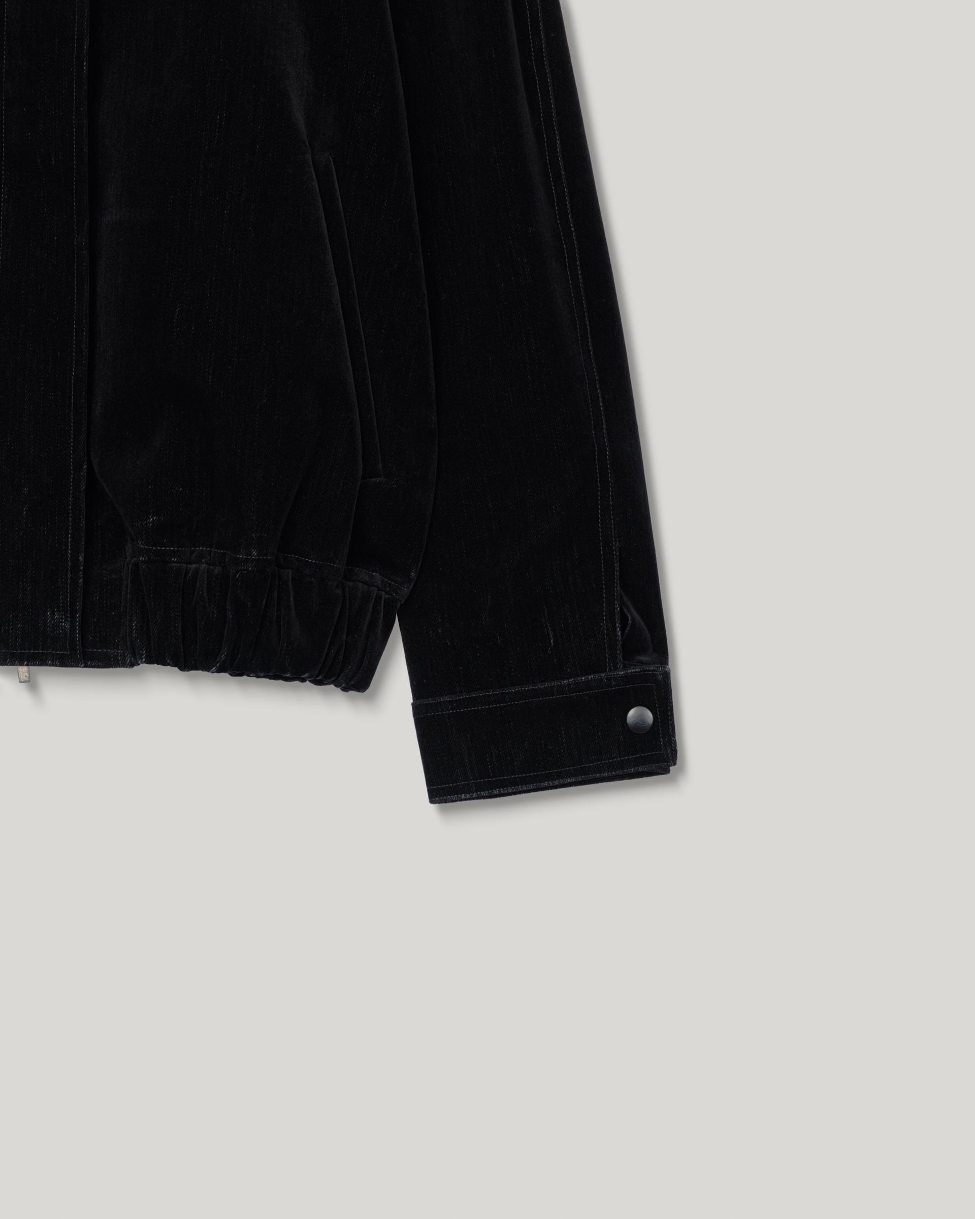 Walker Velvet Blouson [Black]