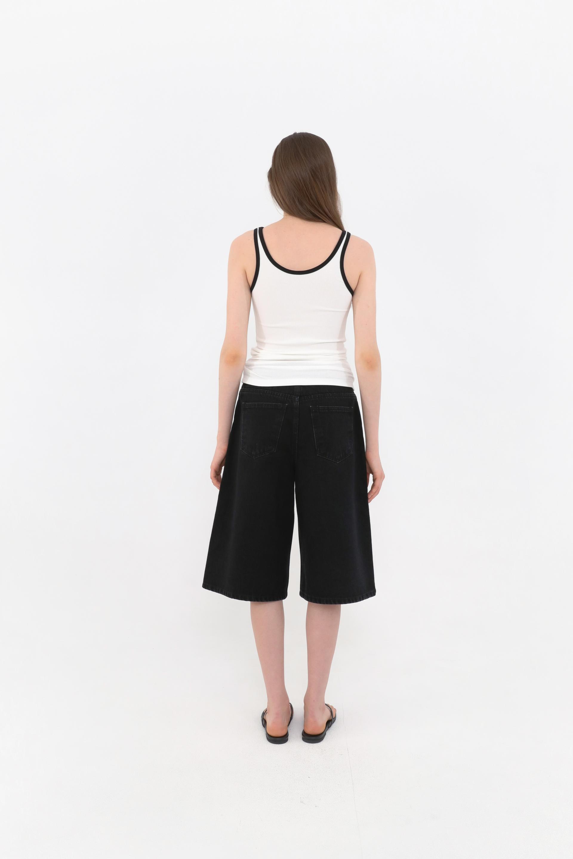 1960 Bermuda Denim [Black]