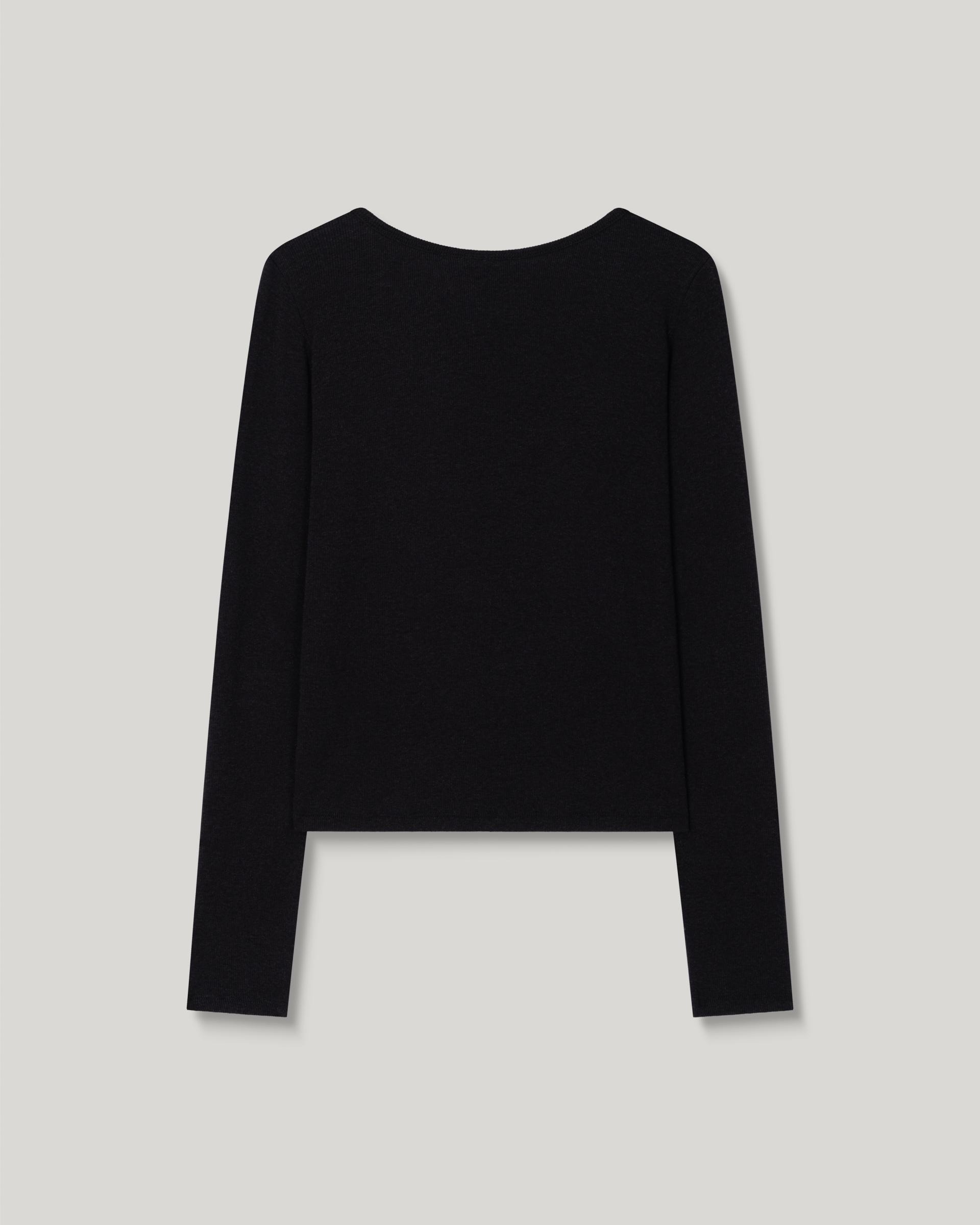 Loop Halter T-shirt [Black]
