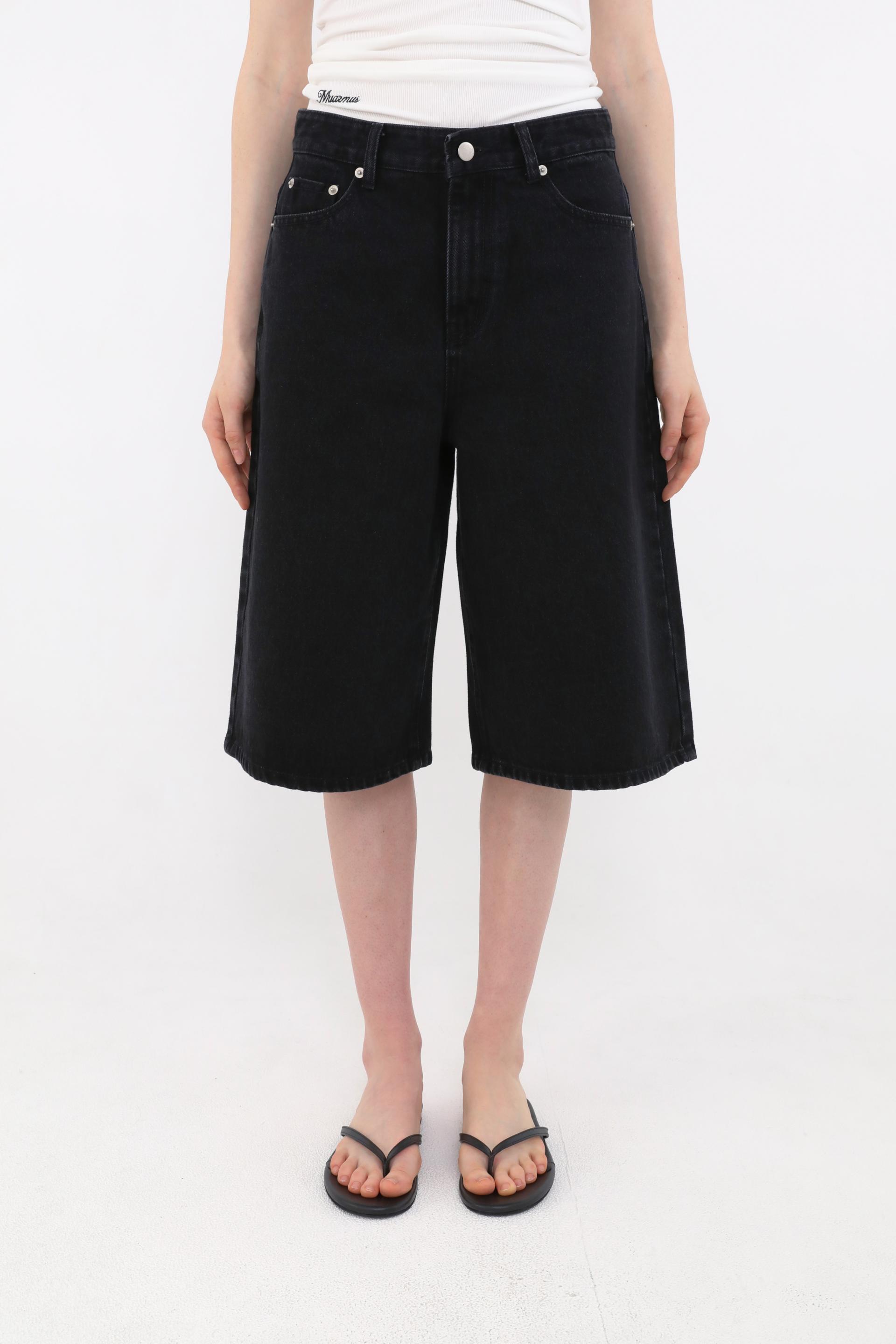 1960 Bermuda Denim [Black]
