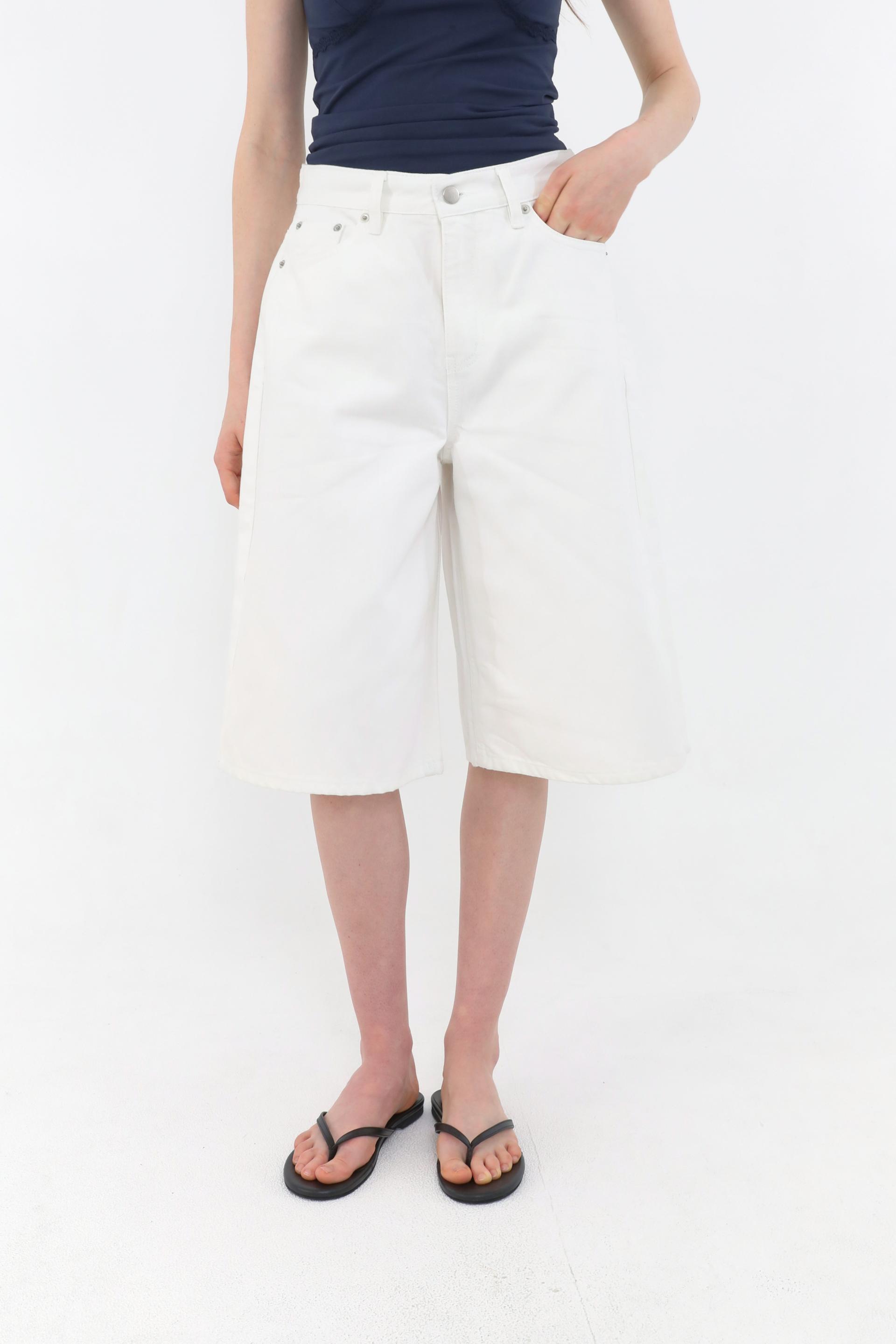 1960 Bermuda Denim [White]