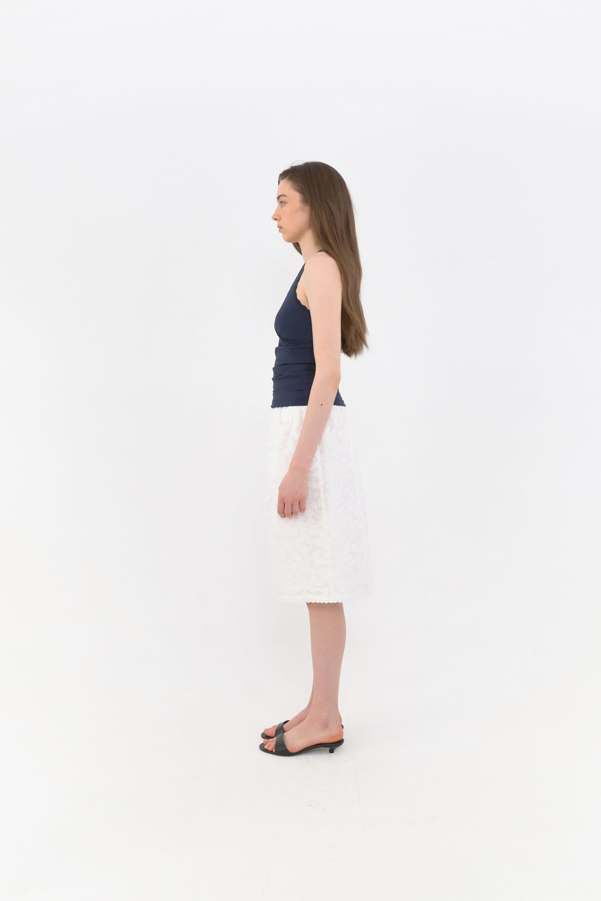 Eto Lace Sleeveless [Navy]