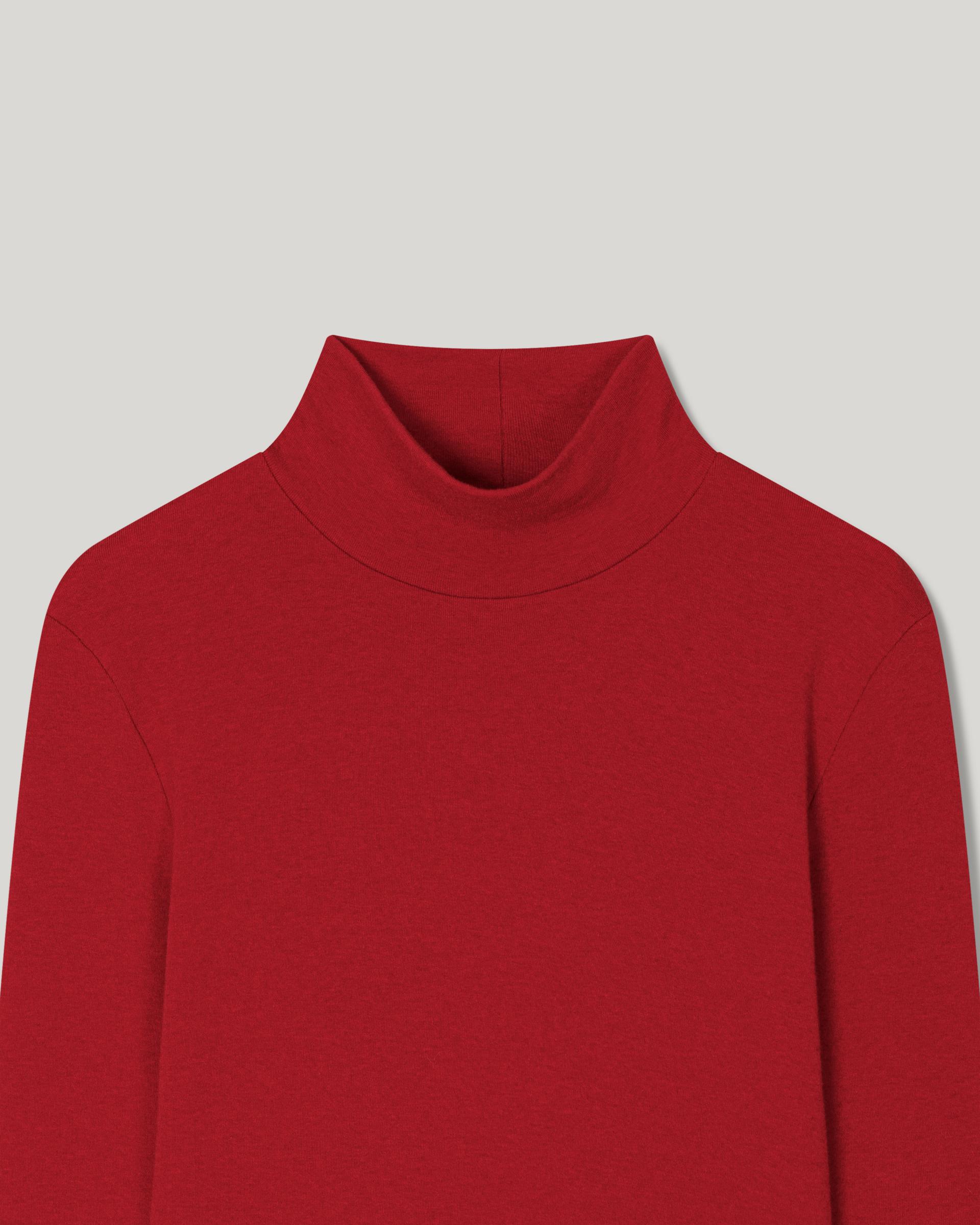 Roven Wool Turtleneck [Red]