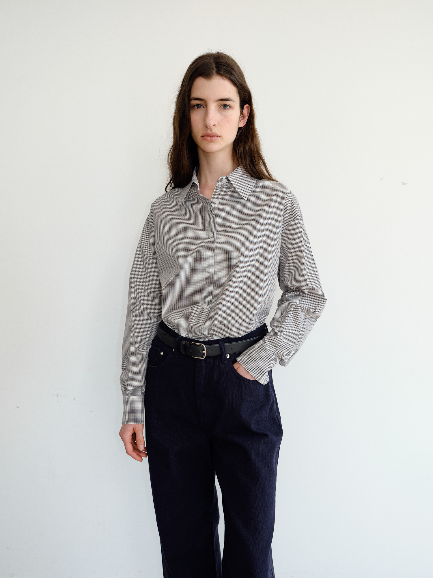 Rivoli Check Shirt [Beige]