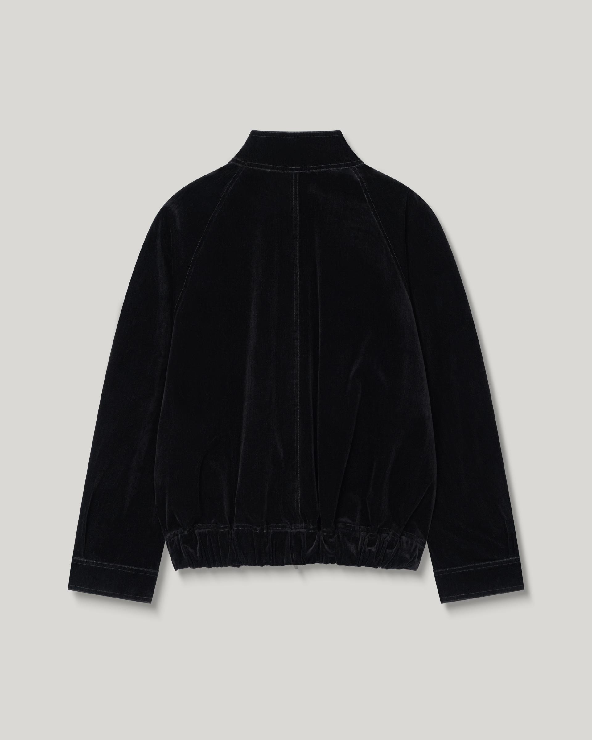 Walker Velvet Blouson [Black]