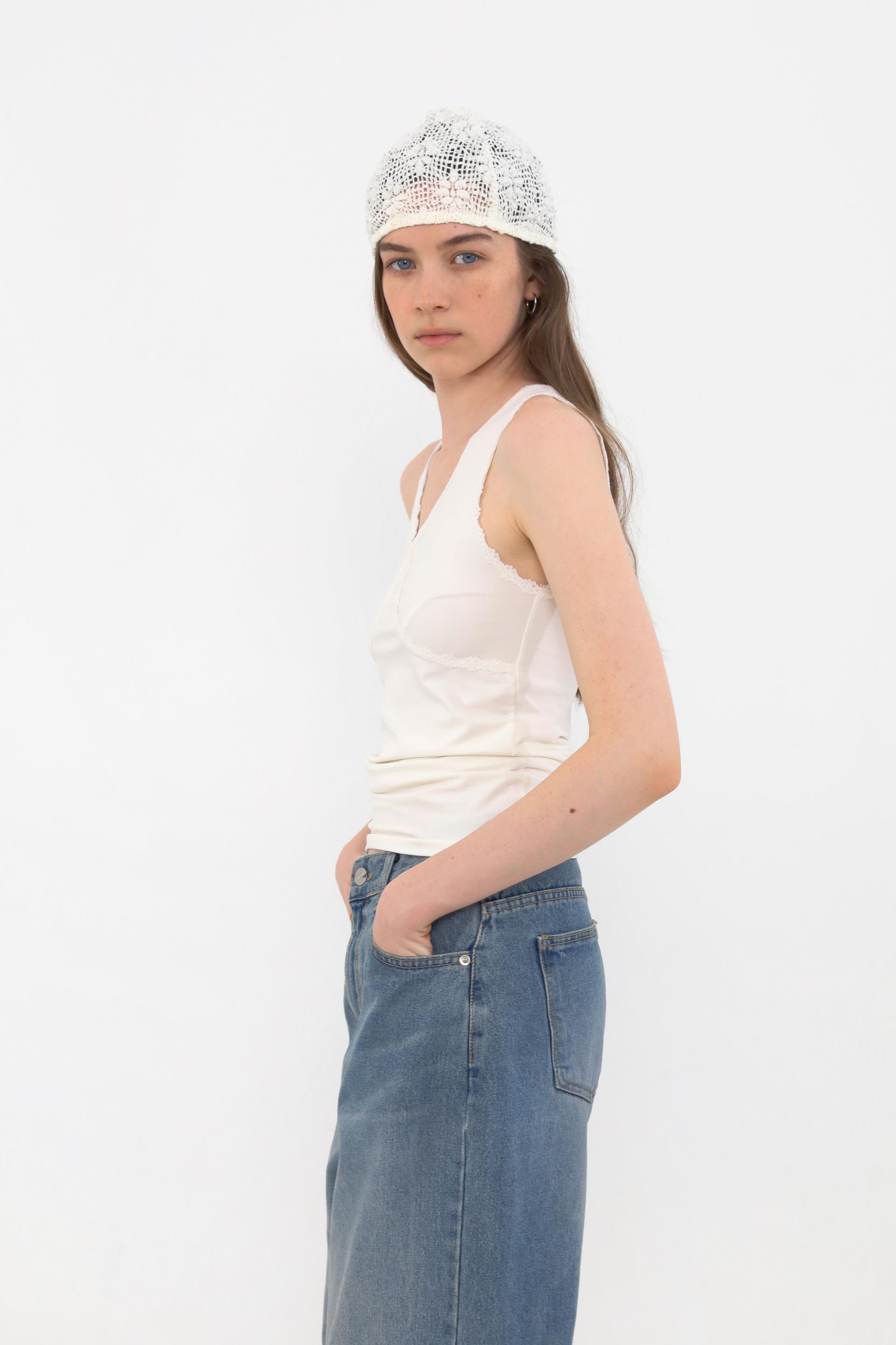 Eto Lace Sleeveless [Ivory]