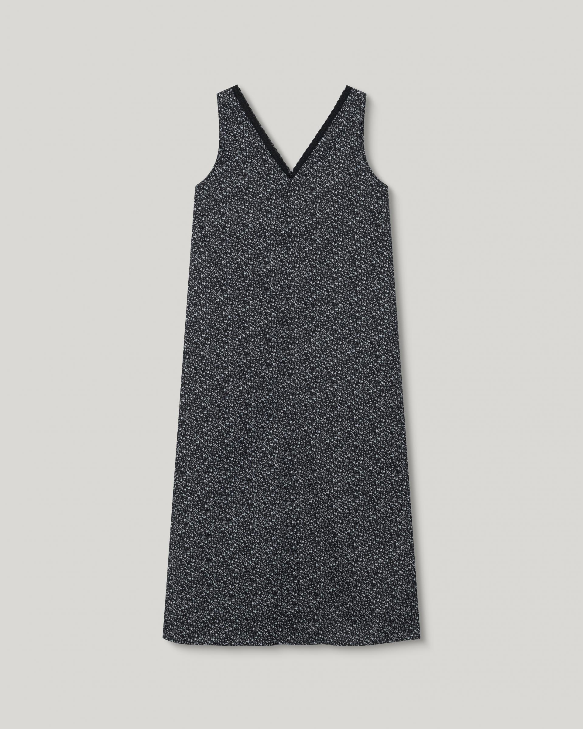 Bloom Point Dress [Black]