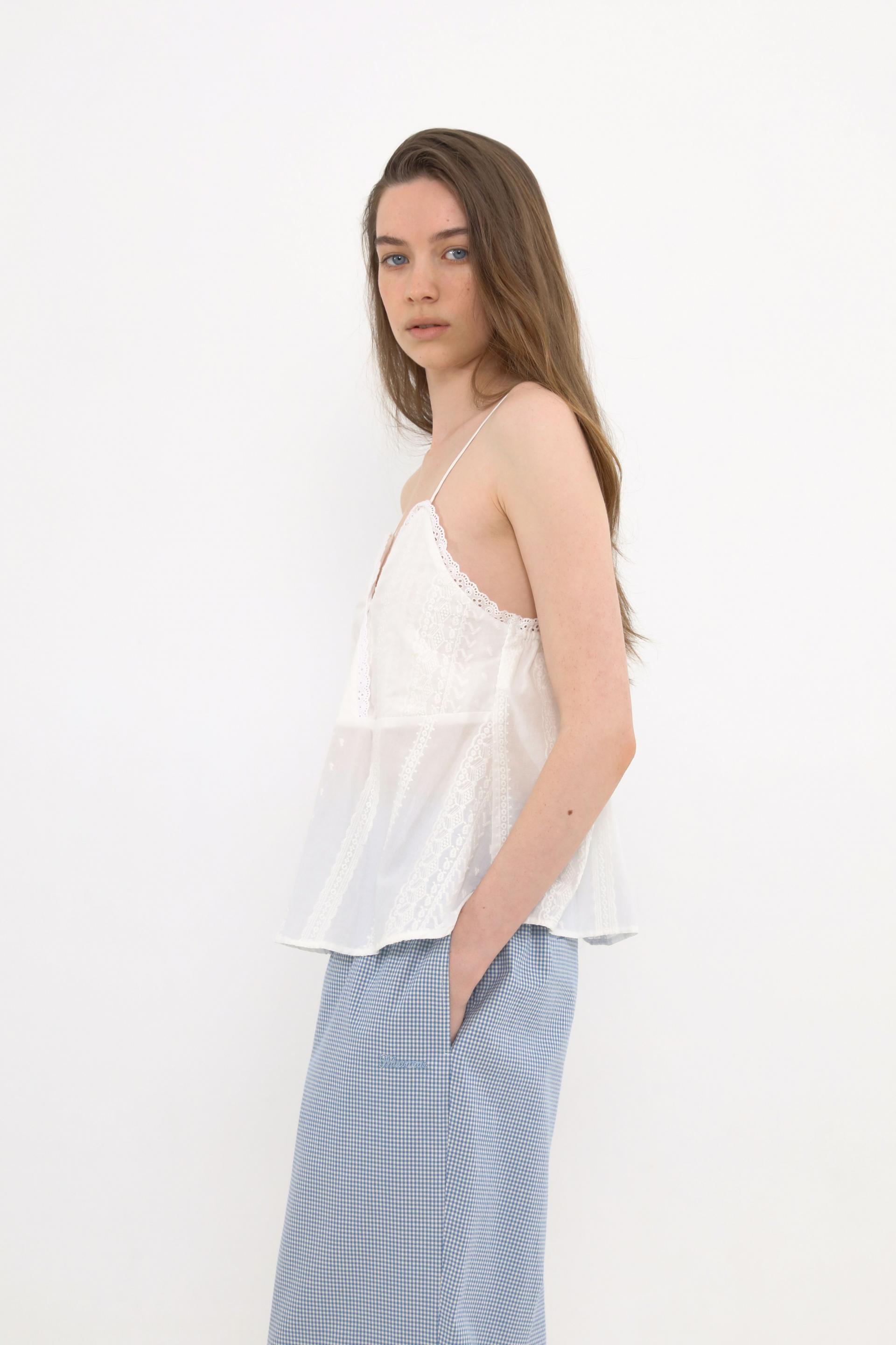 Pien Cotton Sleeveless [Ivory]