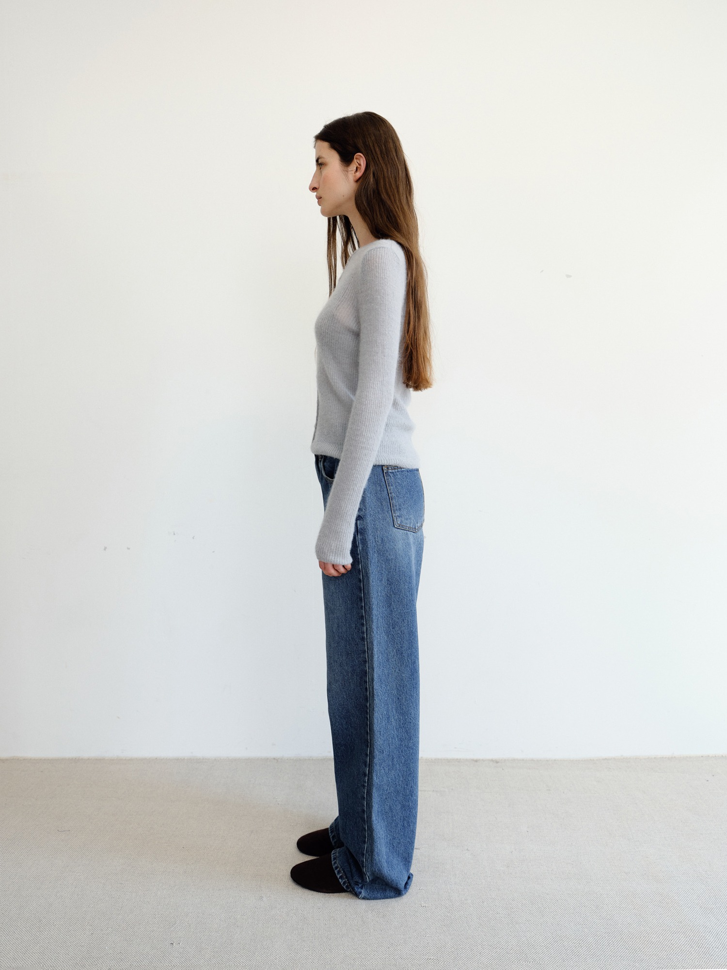 Elio Wool Knit Cardigan [Mint]