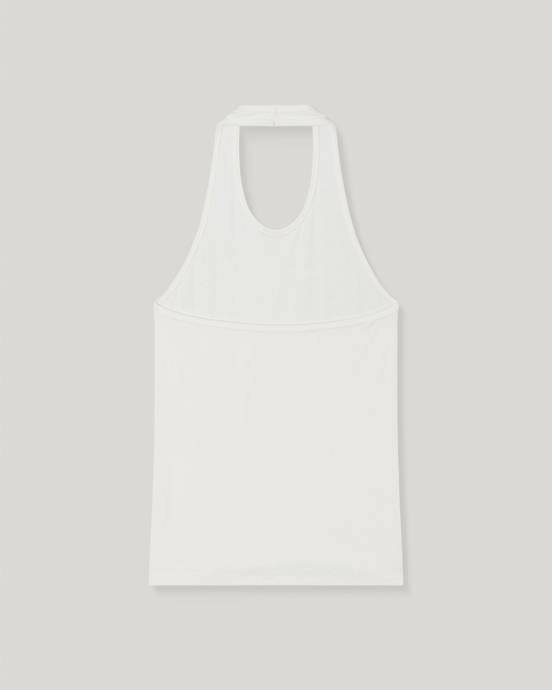 Loop Halter T-shirt [Ivory]