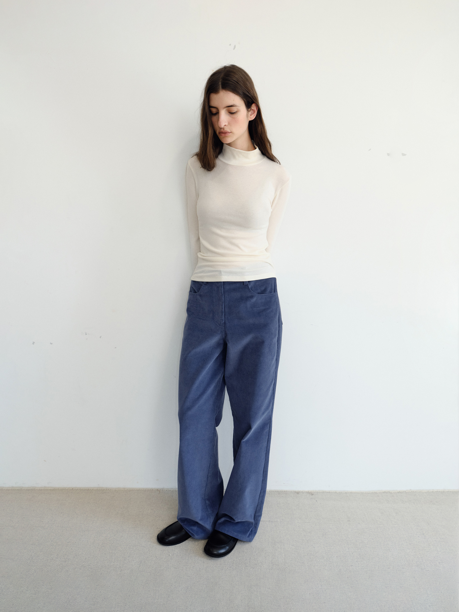 Roven Wool Turtleneck [Ivory]