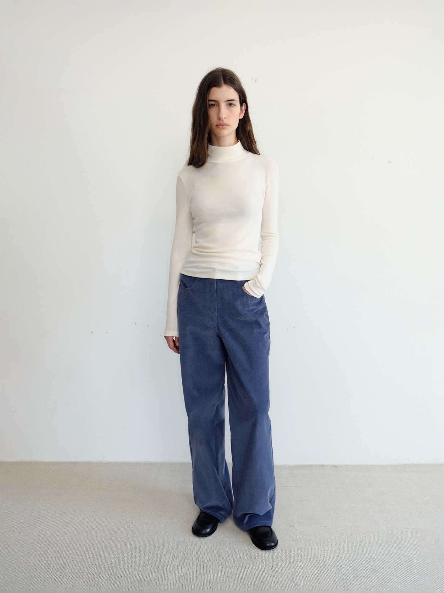 Roven Wool Turtleneck [Ivory]