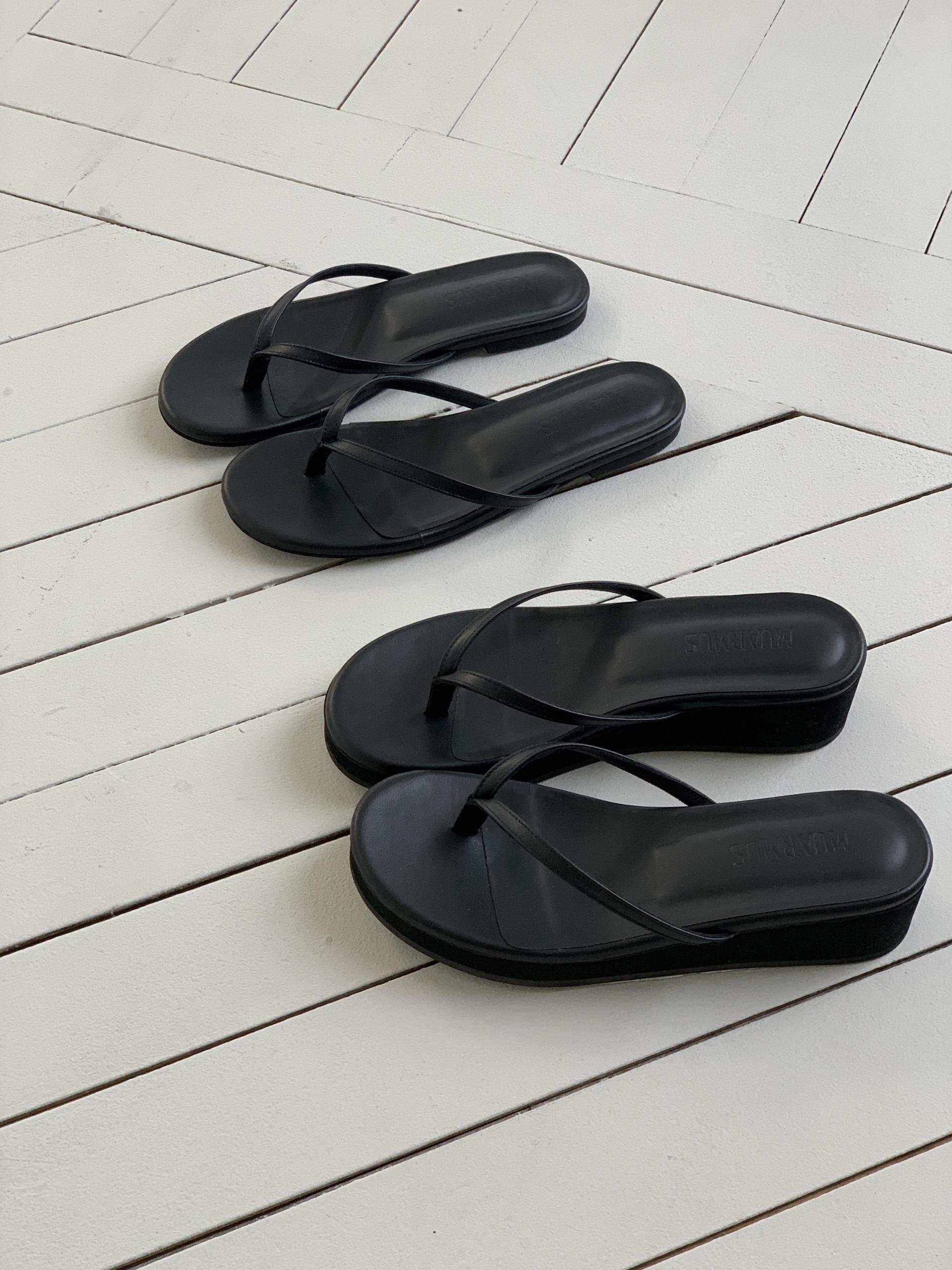 Neff Platform Flip-Flops [Black]