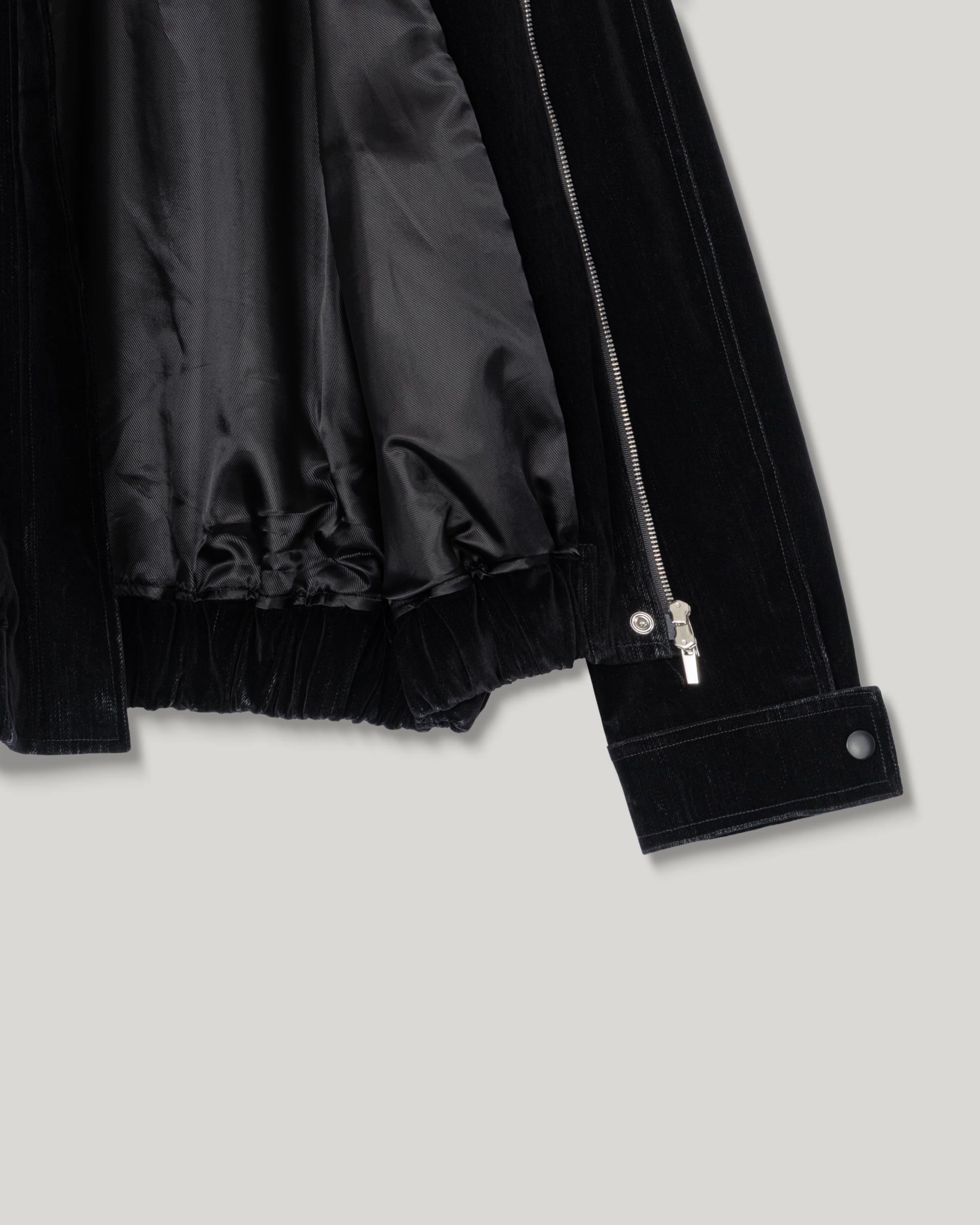 Walker Velvet Blouson [Black]