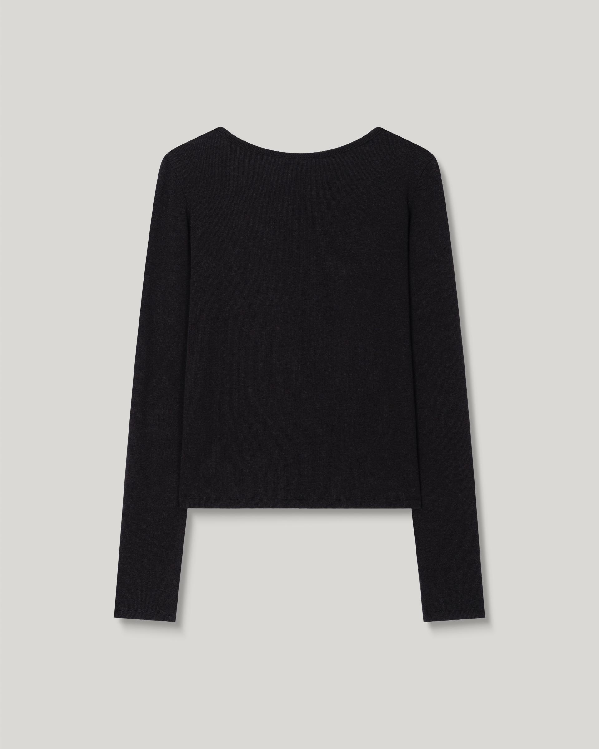 Loop Halter T-shirt [Black]