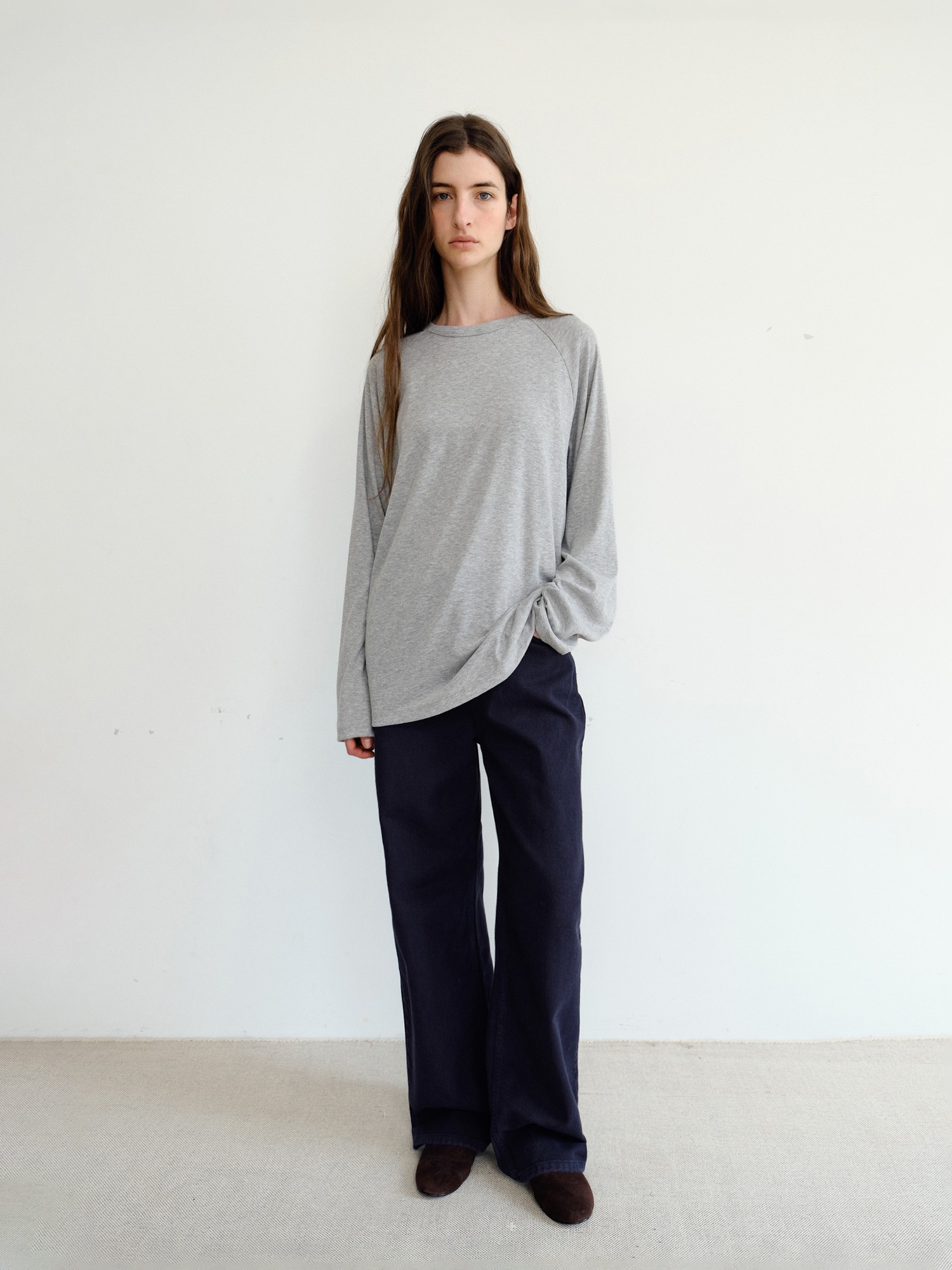 Ease Raglan T- shirt [Gray]