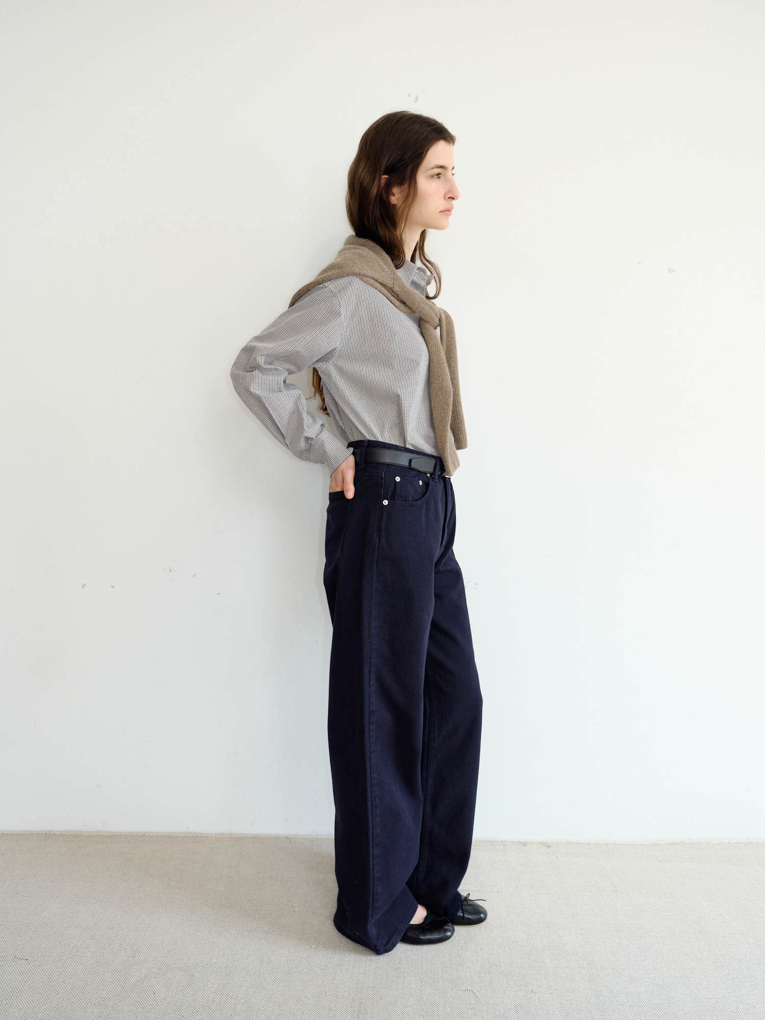 Rivoli Check Shirt [Beige]