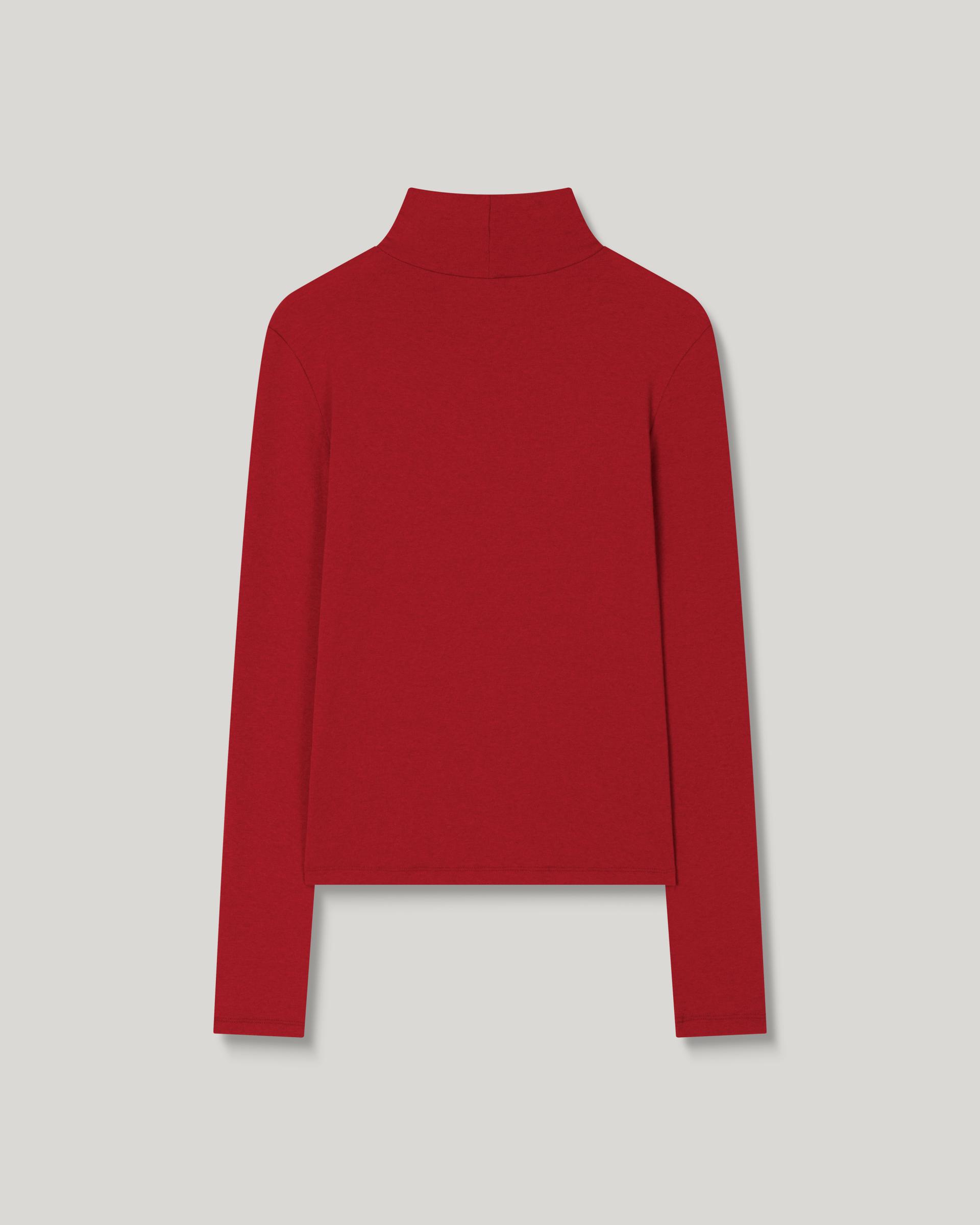 Roven Wool Turtleneck [Red]