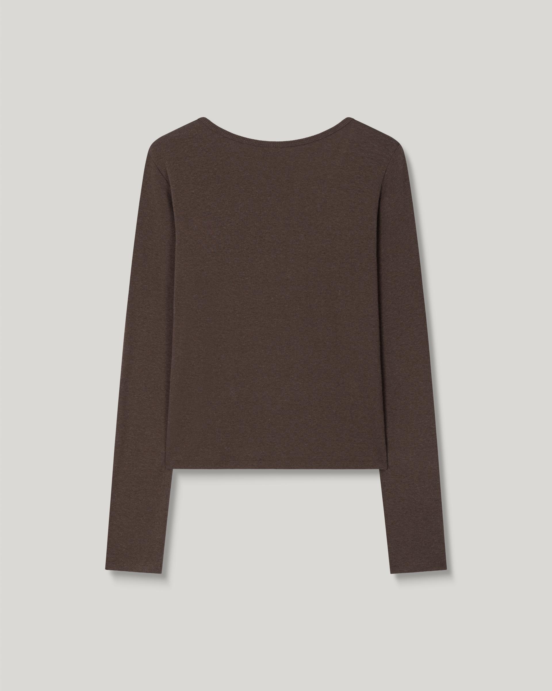 Loop Halter T-shirt [Brown]