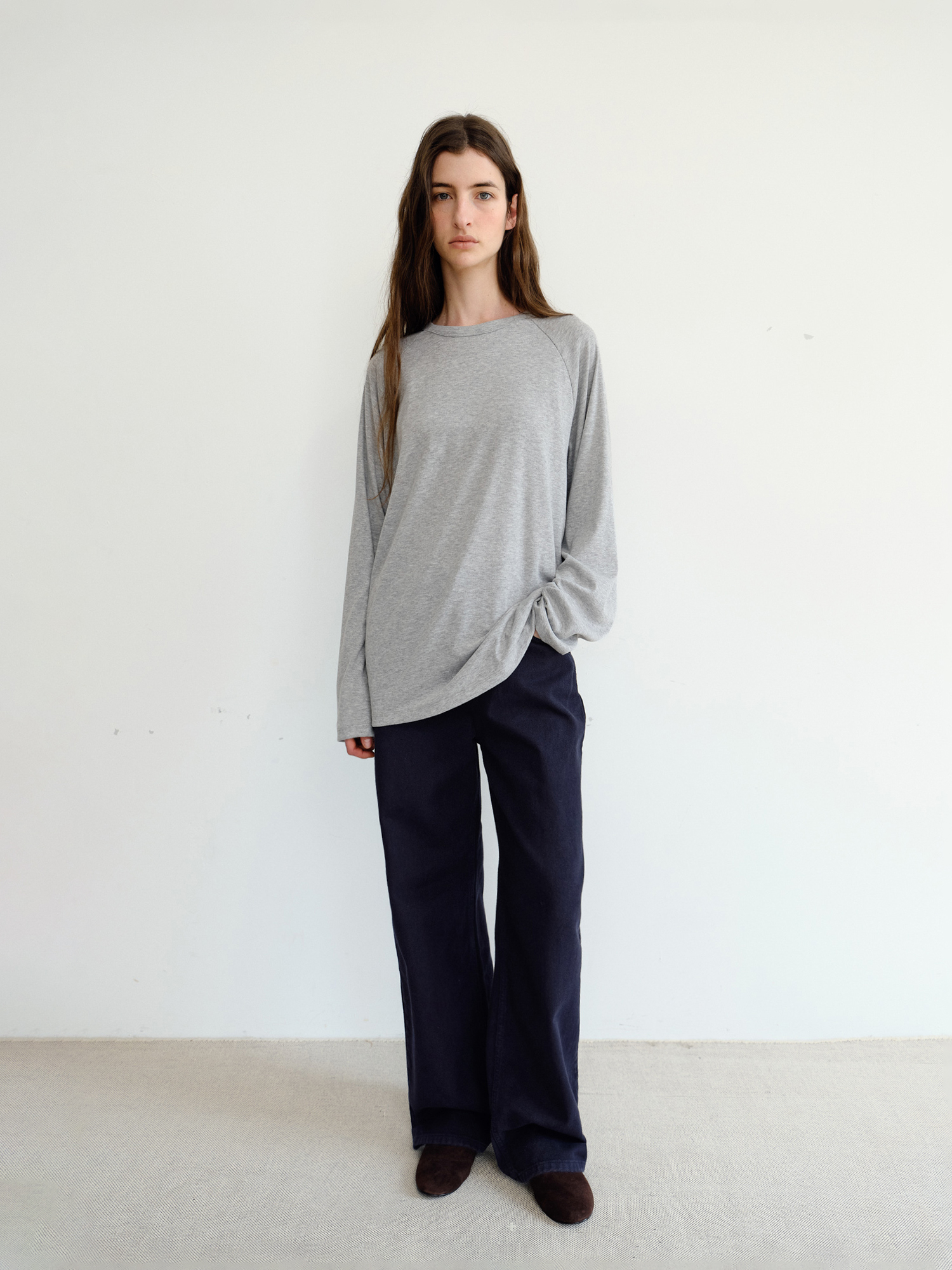 Ease Raglan T- shirt [Gray]