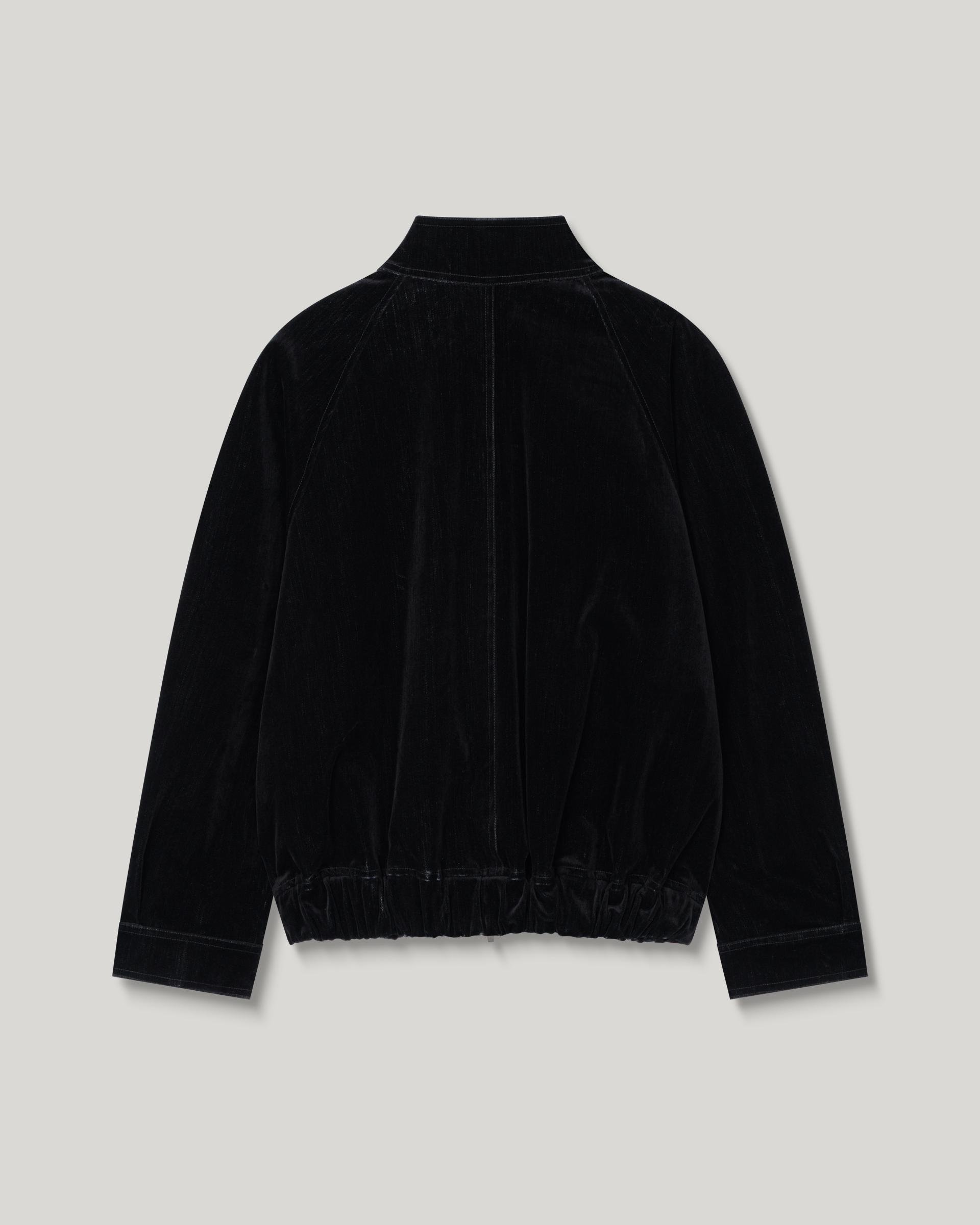 Walker Velvet Blouson [Black]